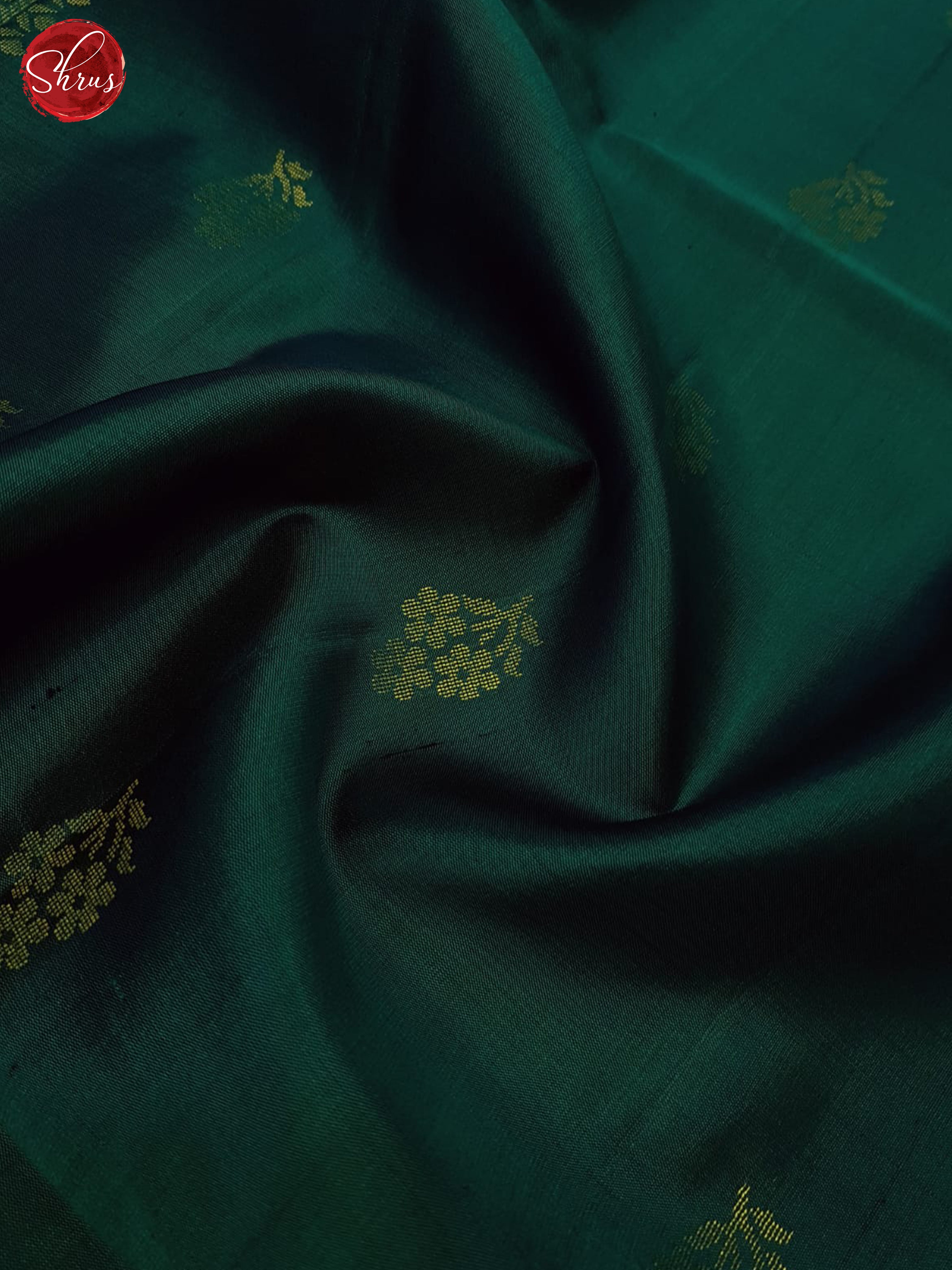 Peacock Neck(Single tone)-Soft Silk Saree - Shop on ShrusEternity.com