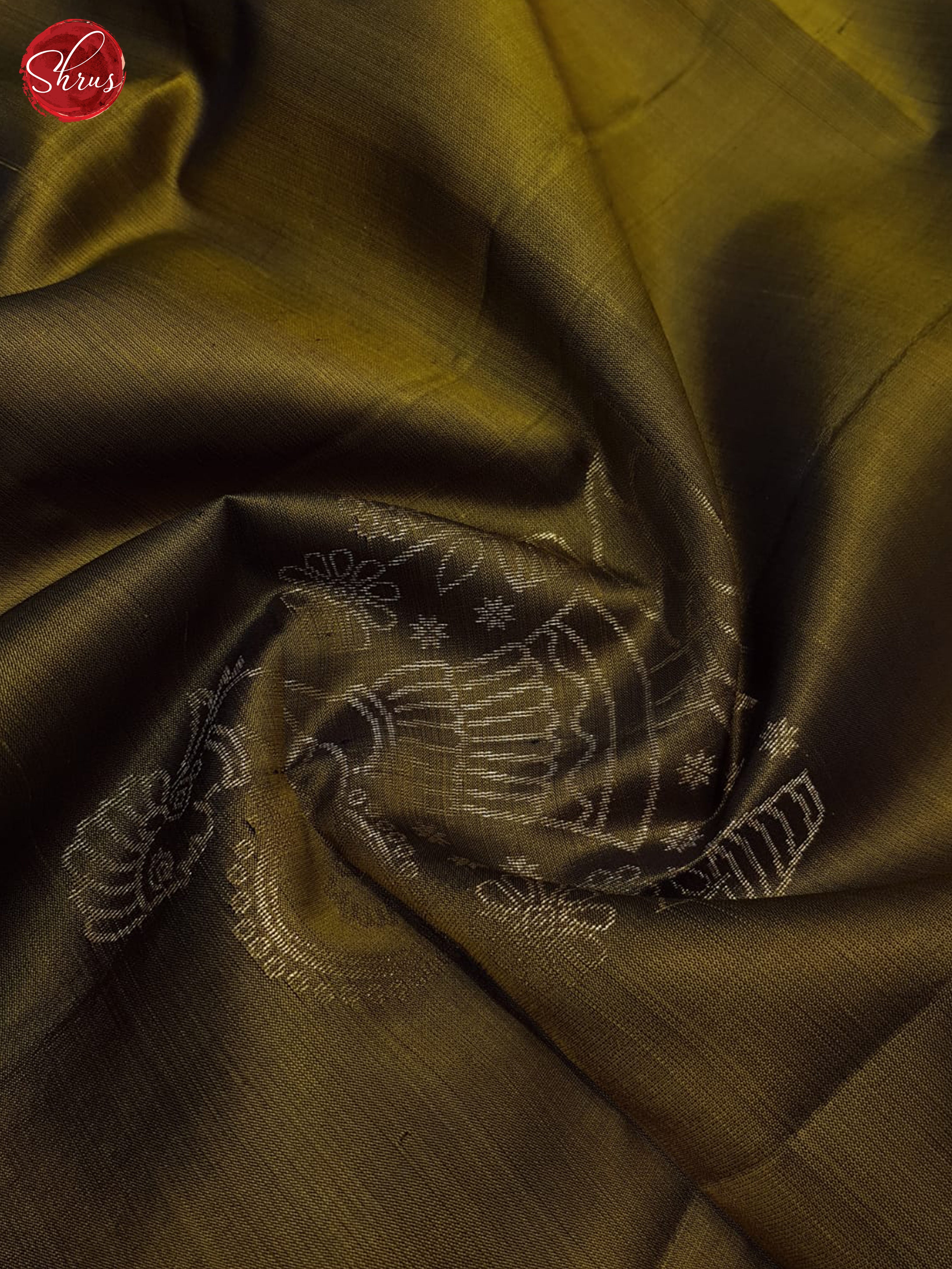 Green(single tone)- soft silk saree - Shop on ShrusEternity.com