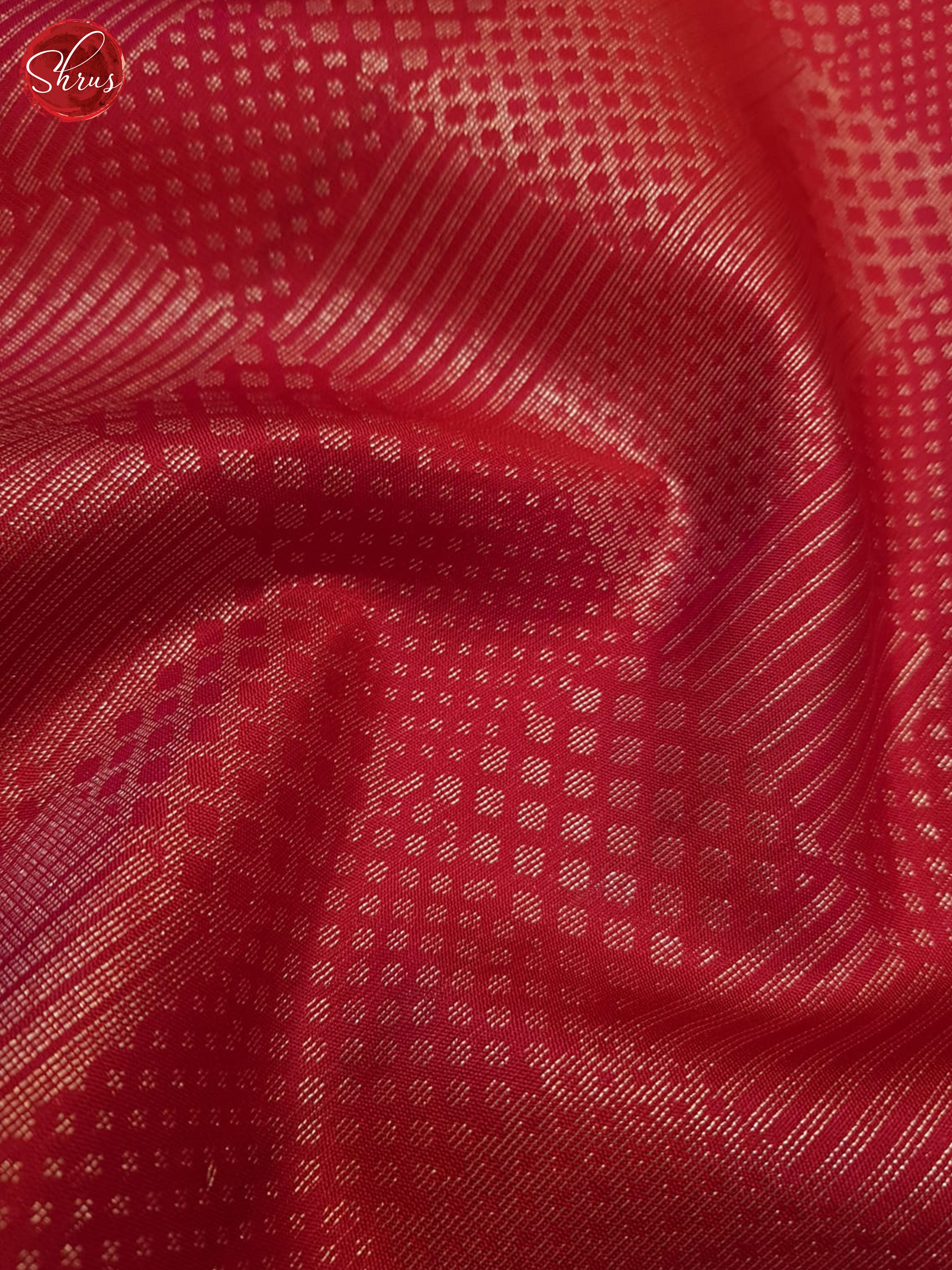 Red And Dusty Wine-Soft silk saree - Shop on ShrusEternity.com