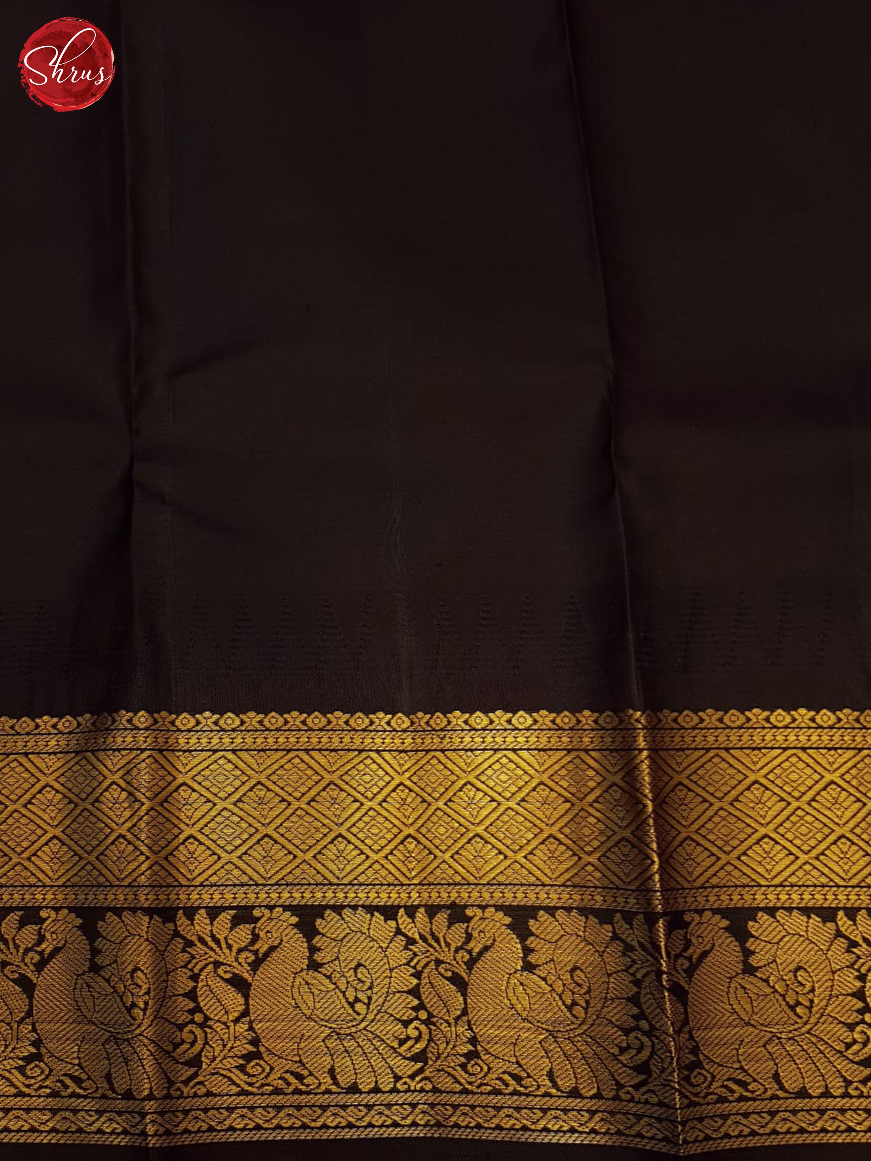 Green And Brown-Gadwal Silk Saree - Shop on ShrusEternity.com