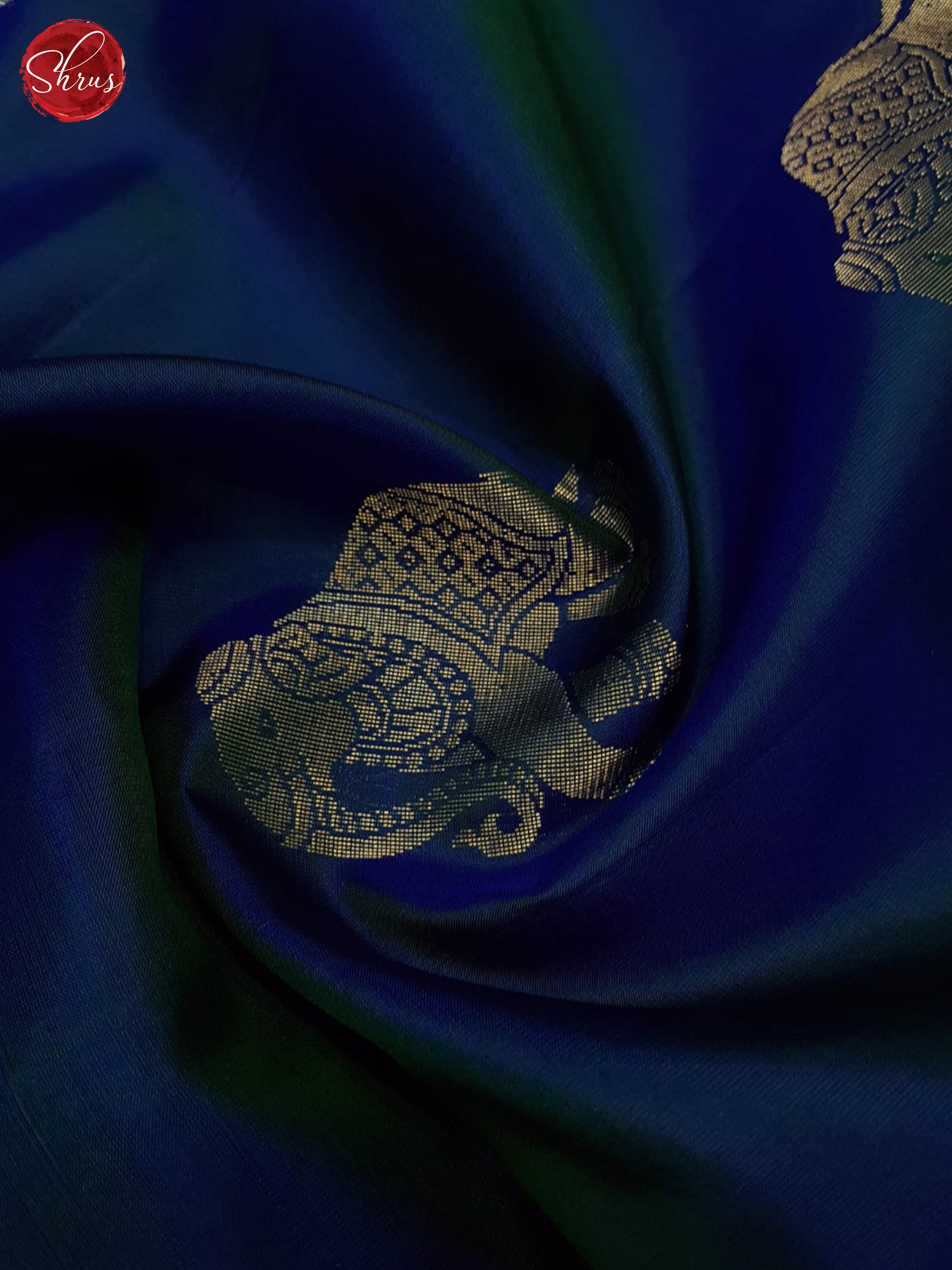 Blue and Purple - Soft Silk Saree - Shop on ShrusEternity.com