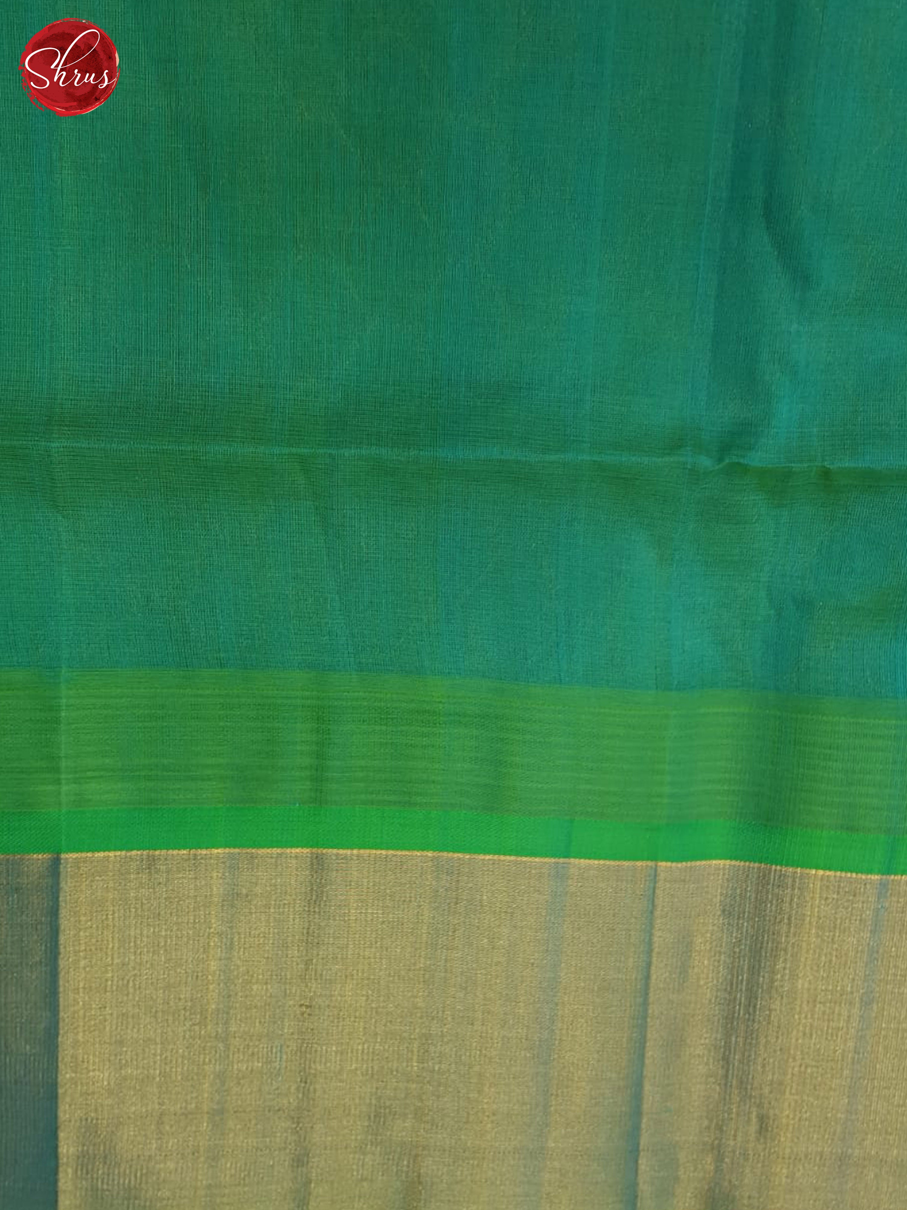 Yellow and green- Silk Cotton Saree - Shop on ShrusEternity.com