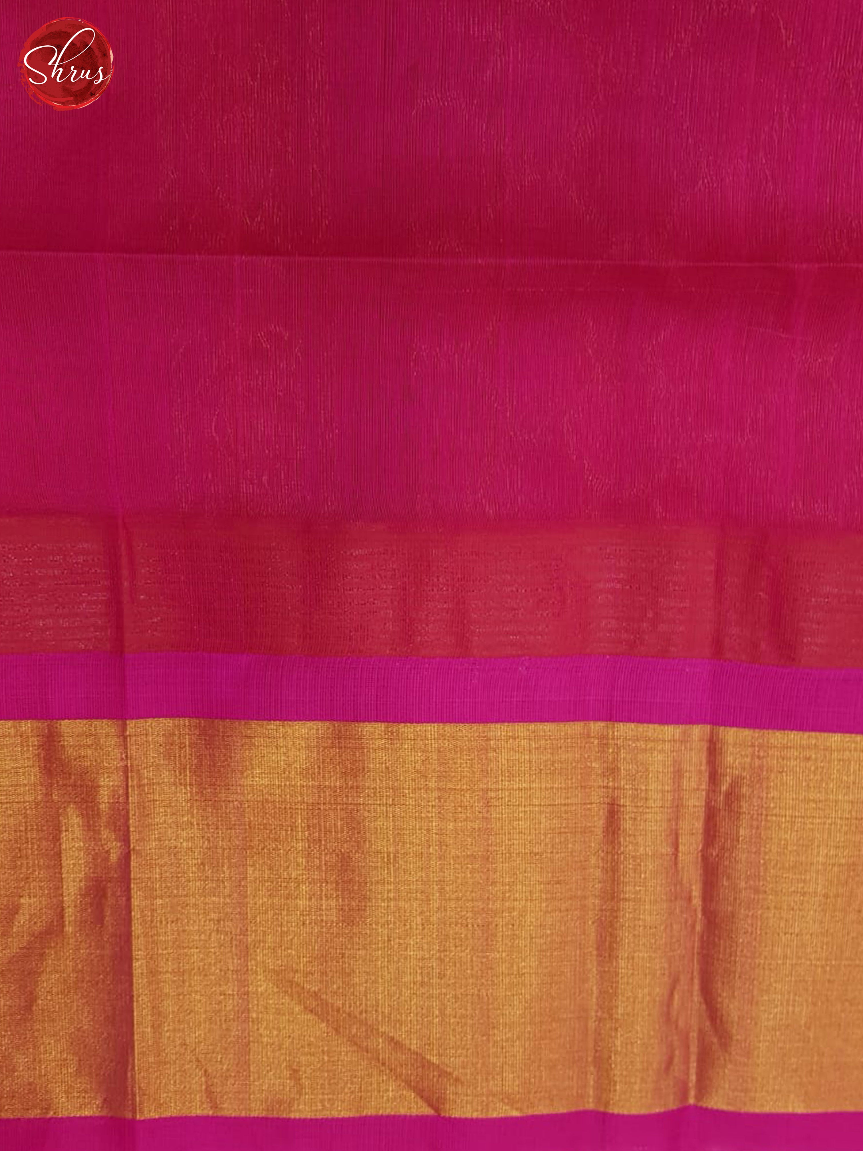 Beige and pink - Silk Cotton Saree - Shop on ShrusEternity.com