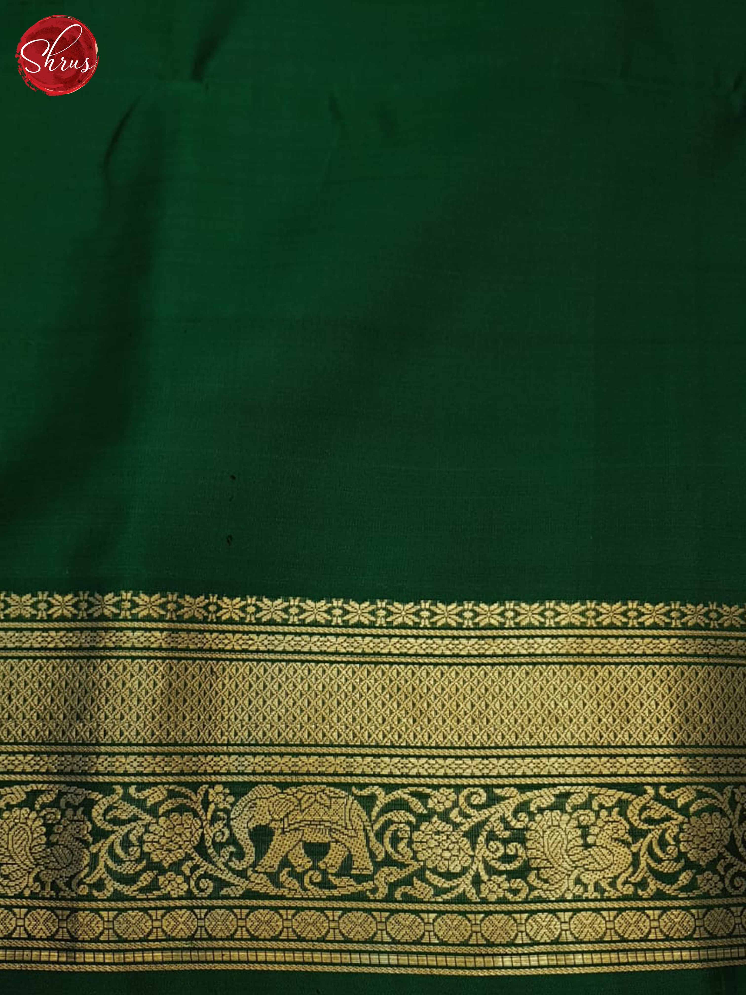 Wine And Green-Soft Silk Saree - Shop on ShrusEternity.com