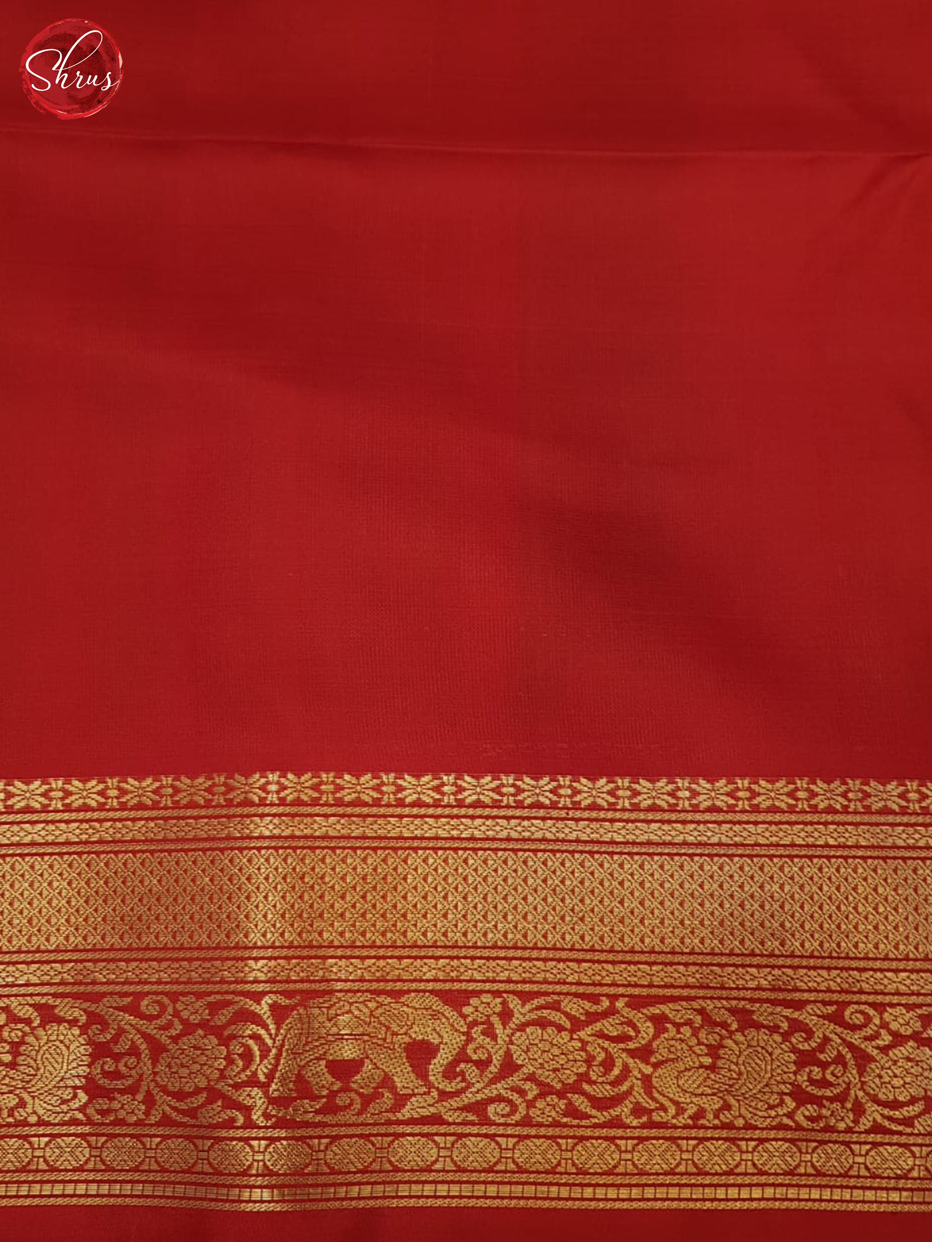 Green And Red-Soft Silk Saree - Shop on ShrusEternity.com