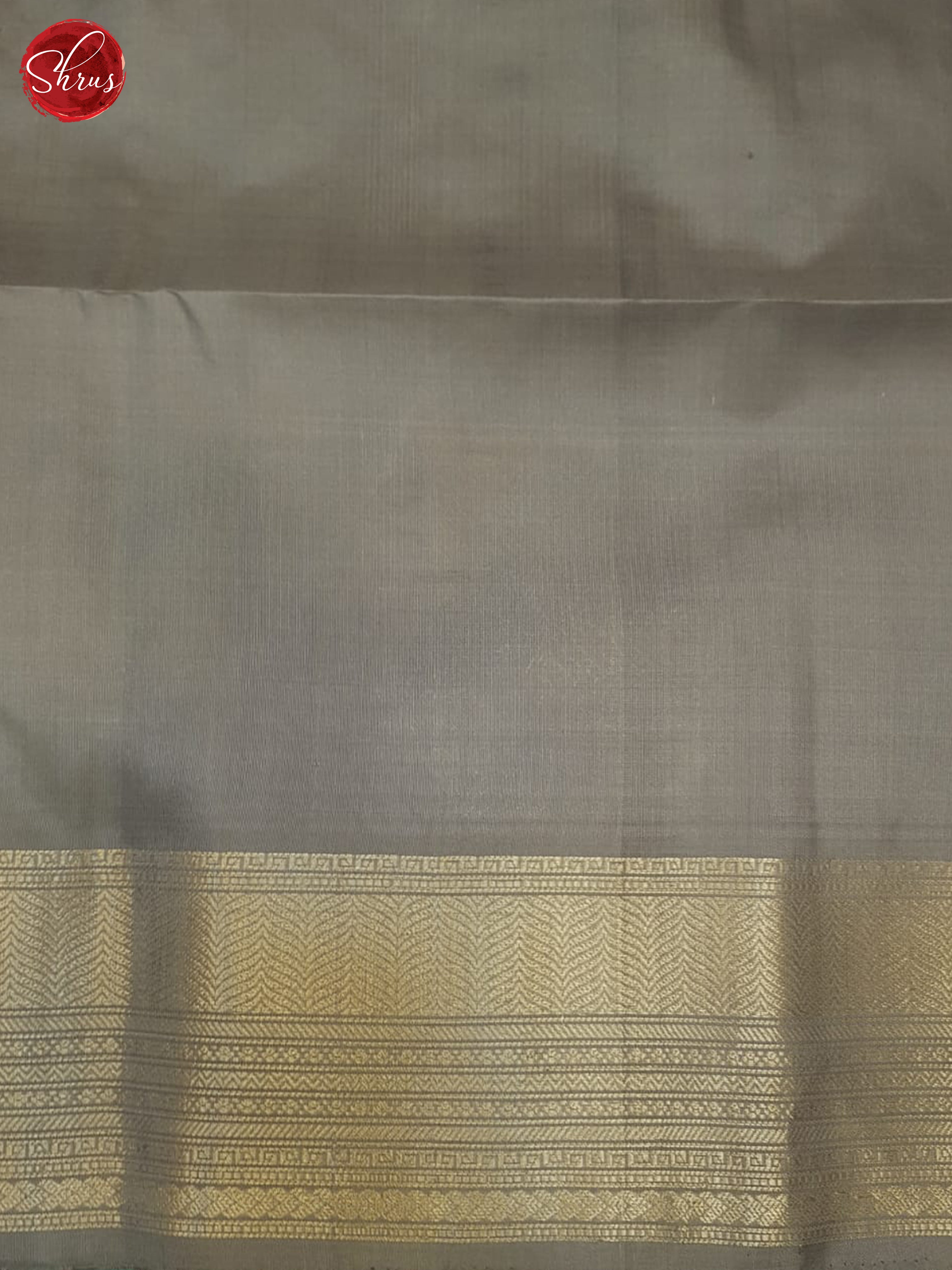 Green And Grey-Soft Silk saree - Shop on ShrusEternity.com