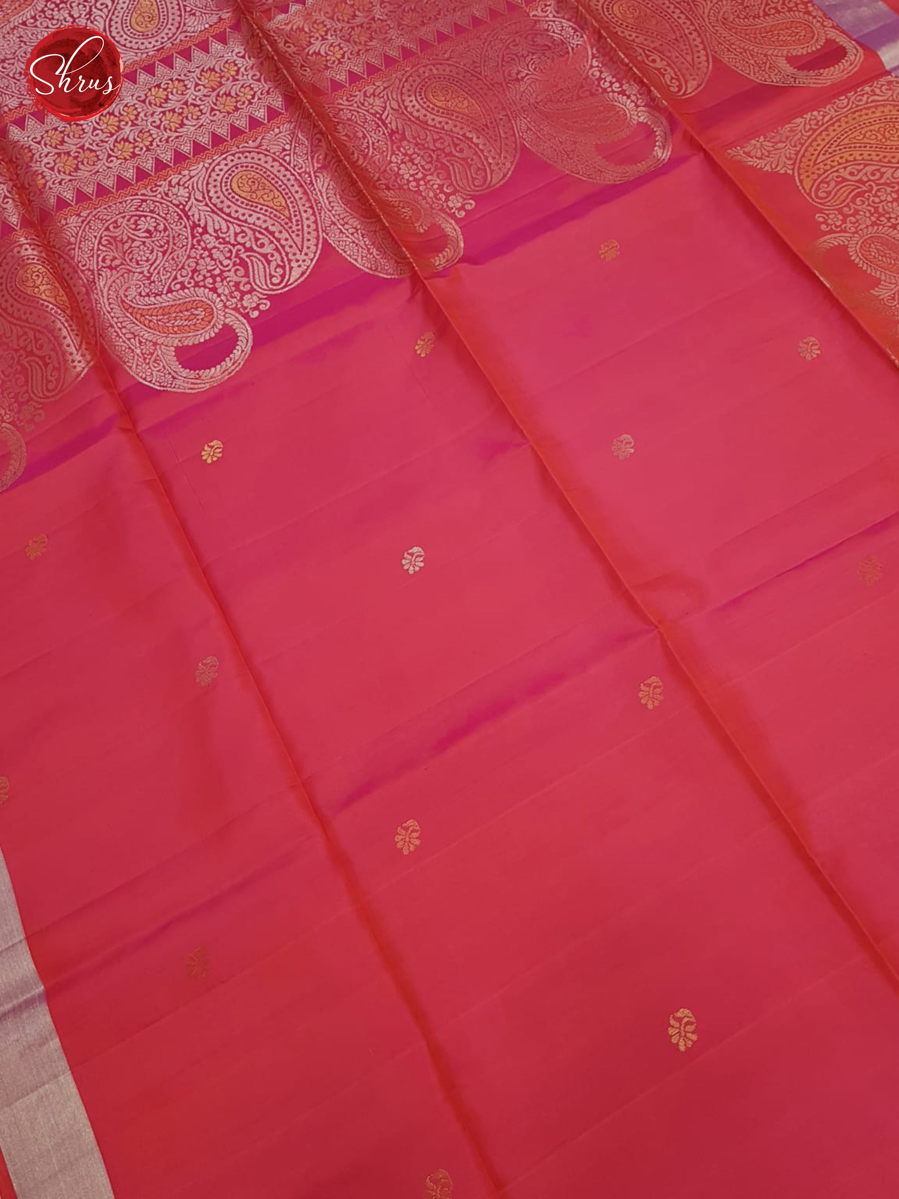 Pink(Single tone)-Soft silk saree - Shop on ShrusEternity.com