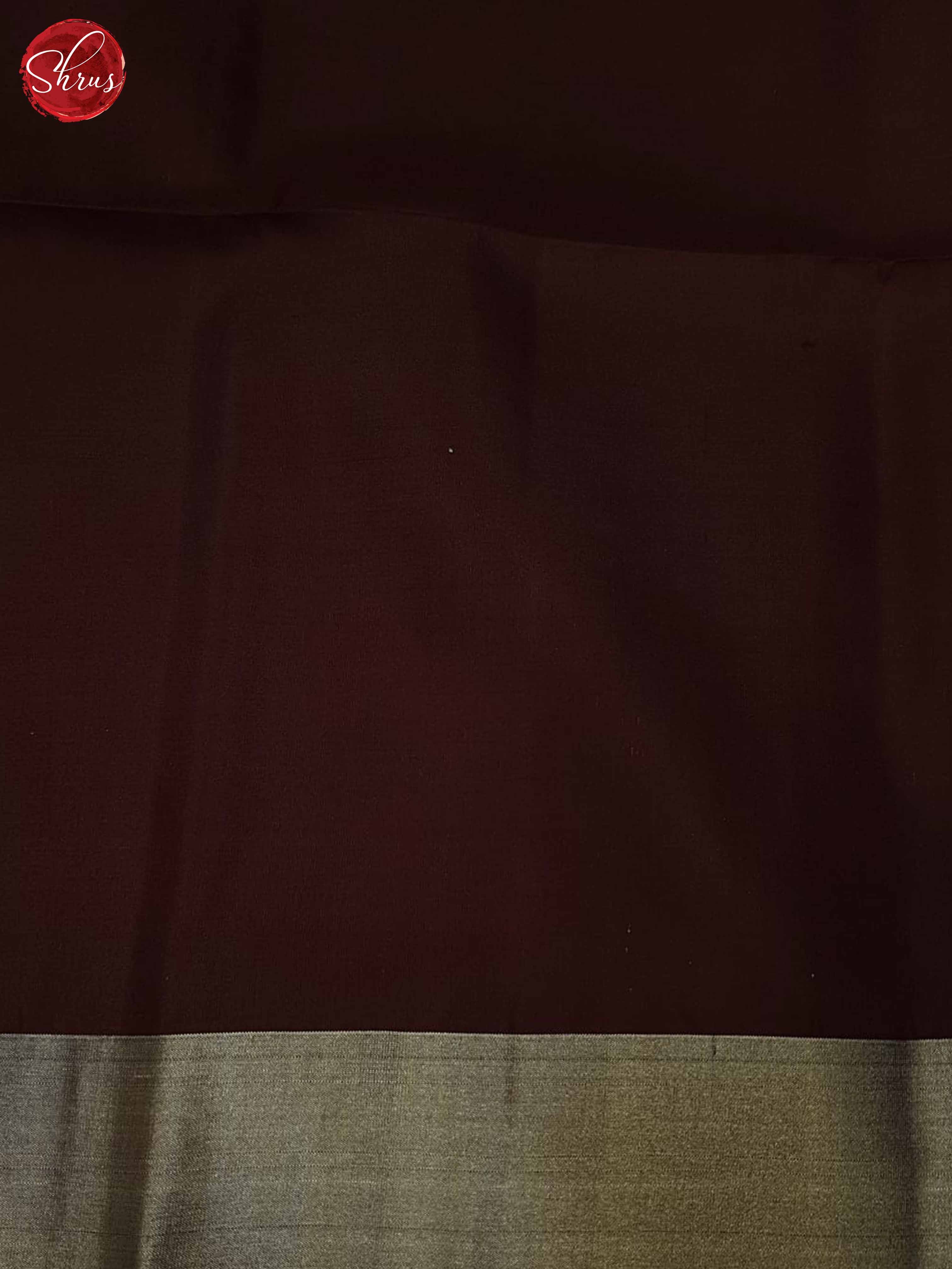 Brown(Single tone) - Soft Silk Saree - Shop on ShrusEternity.com