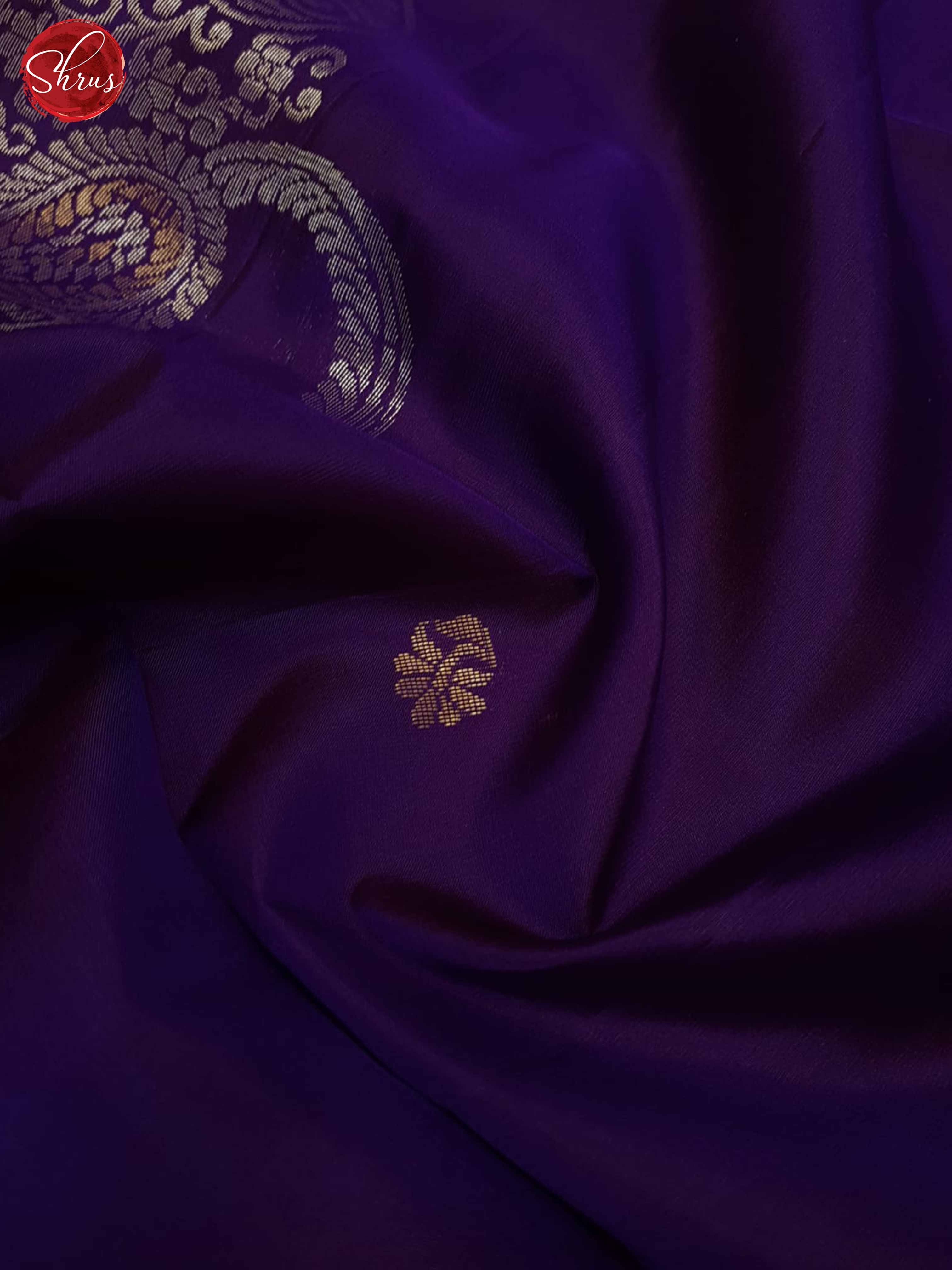 Eggplant(Single Tone) - Soft Silk Saree - Shop on ShrusEternity.com