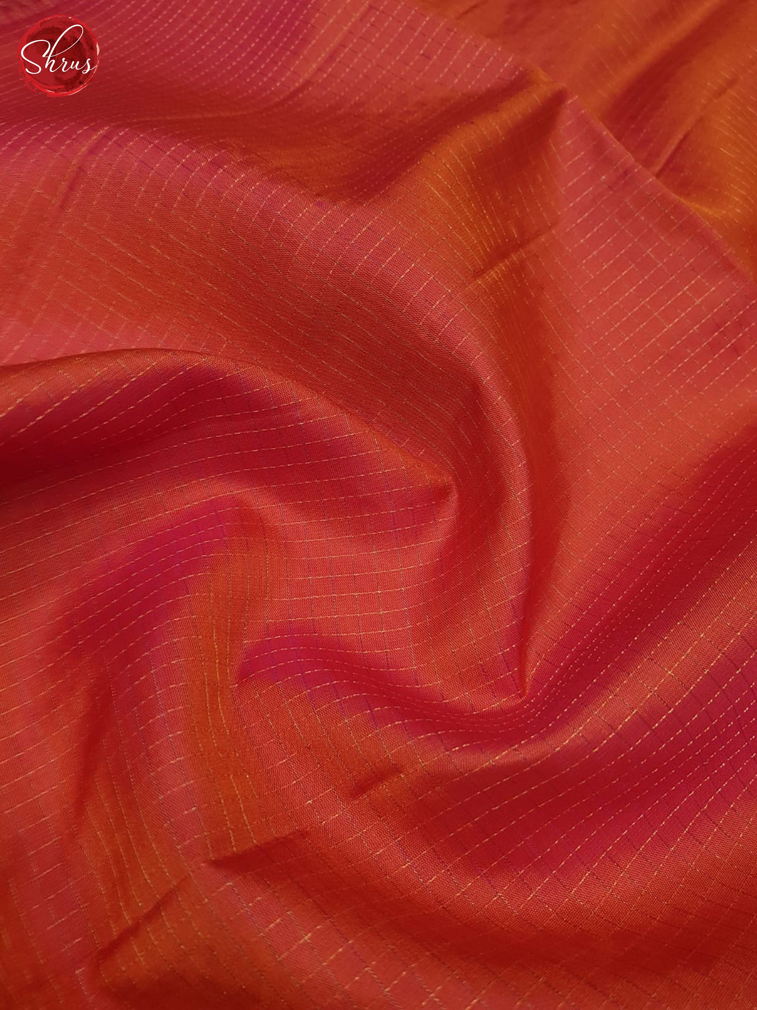 Orange And Pink-Soft Silk Saree - Shop on ShrusEternity.com