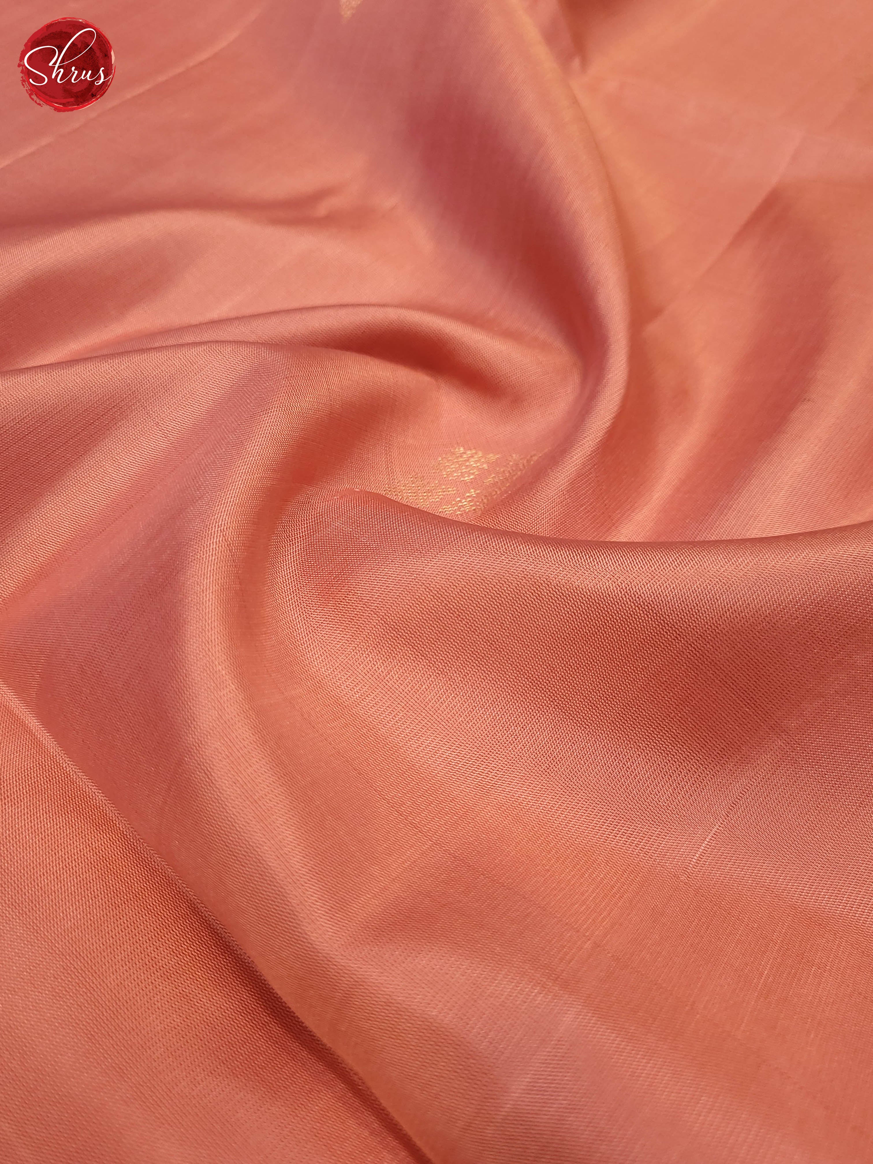 Peach and pink-Soft Silk Saree - Shop on ShrusEternity.com