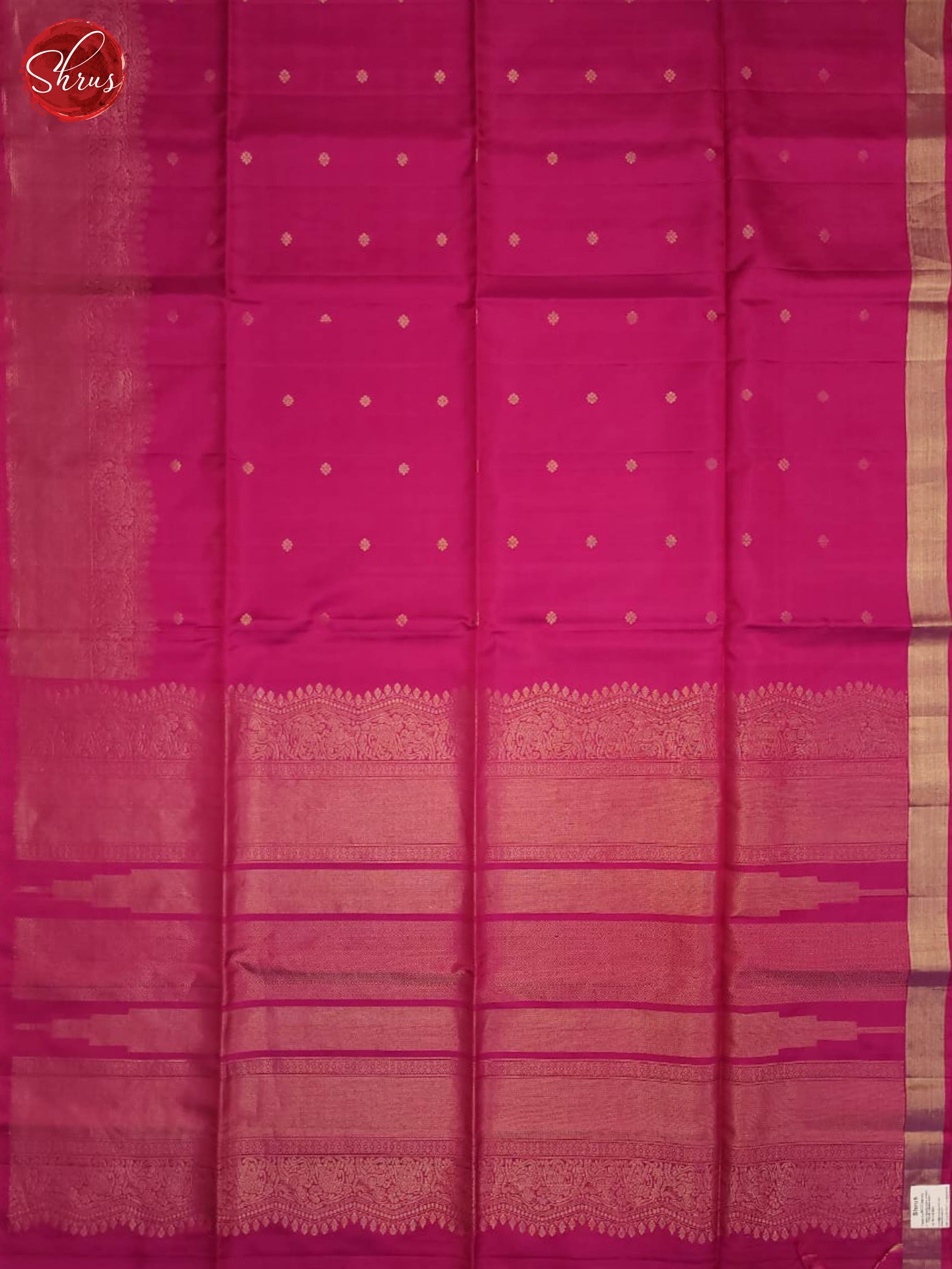 Pink(Single tone)-Soft silk saree - Shop on ShrusEternity.com