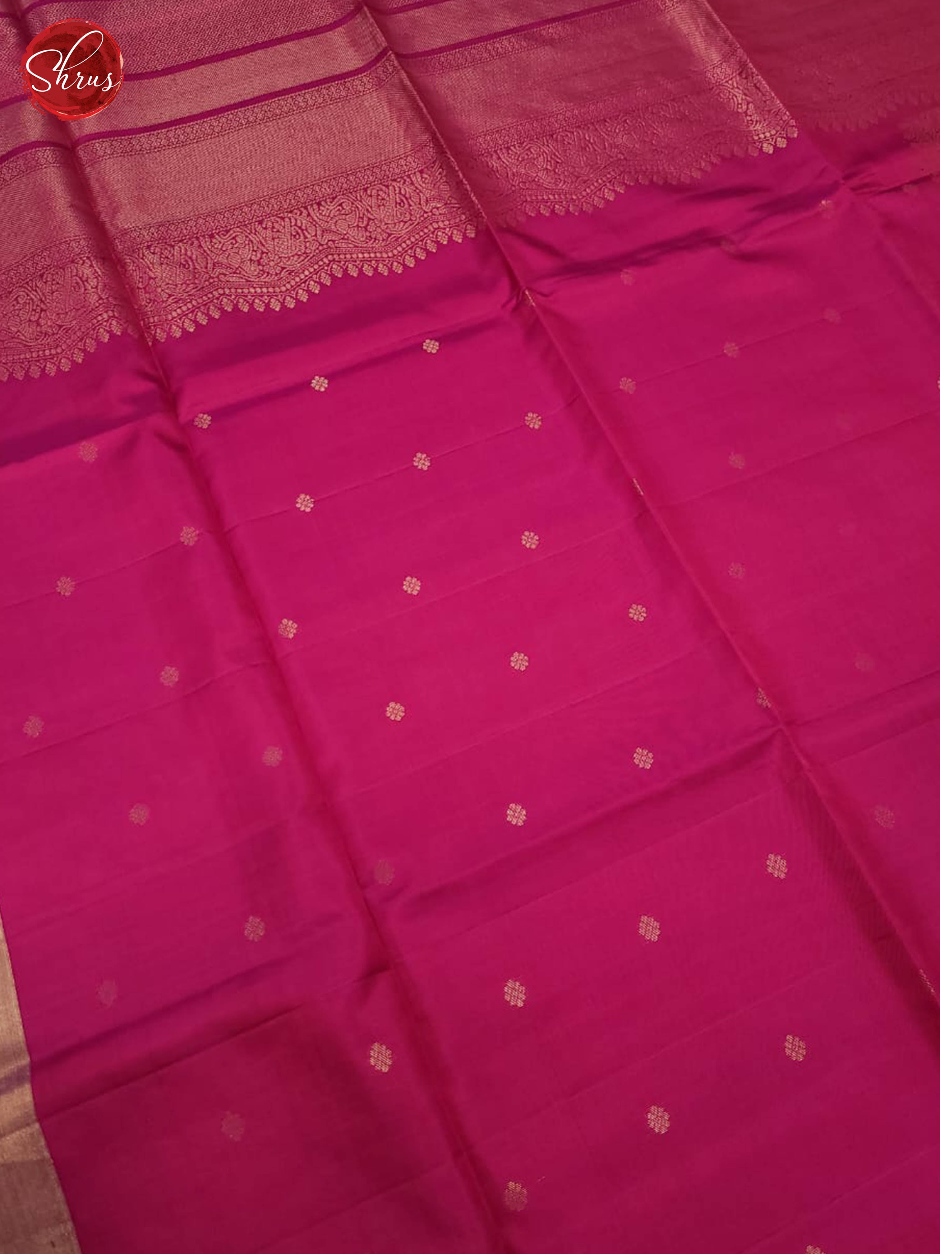 Pink(Single tone)-Soft silk saree - Shop on ShrusEternity.com