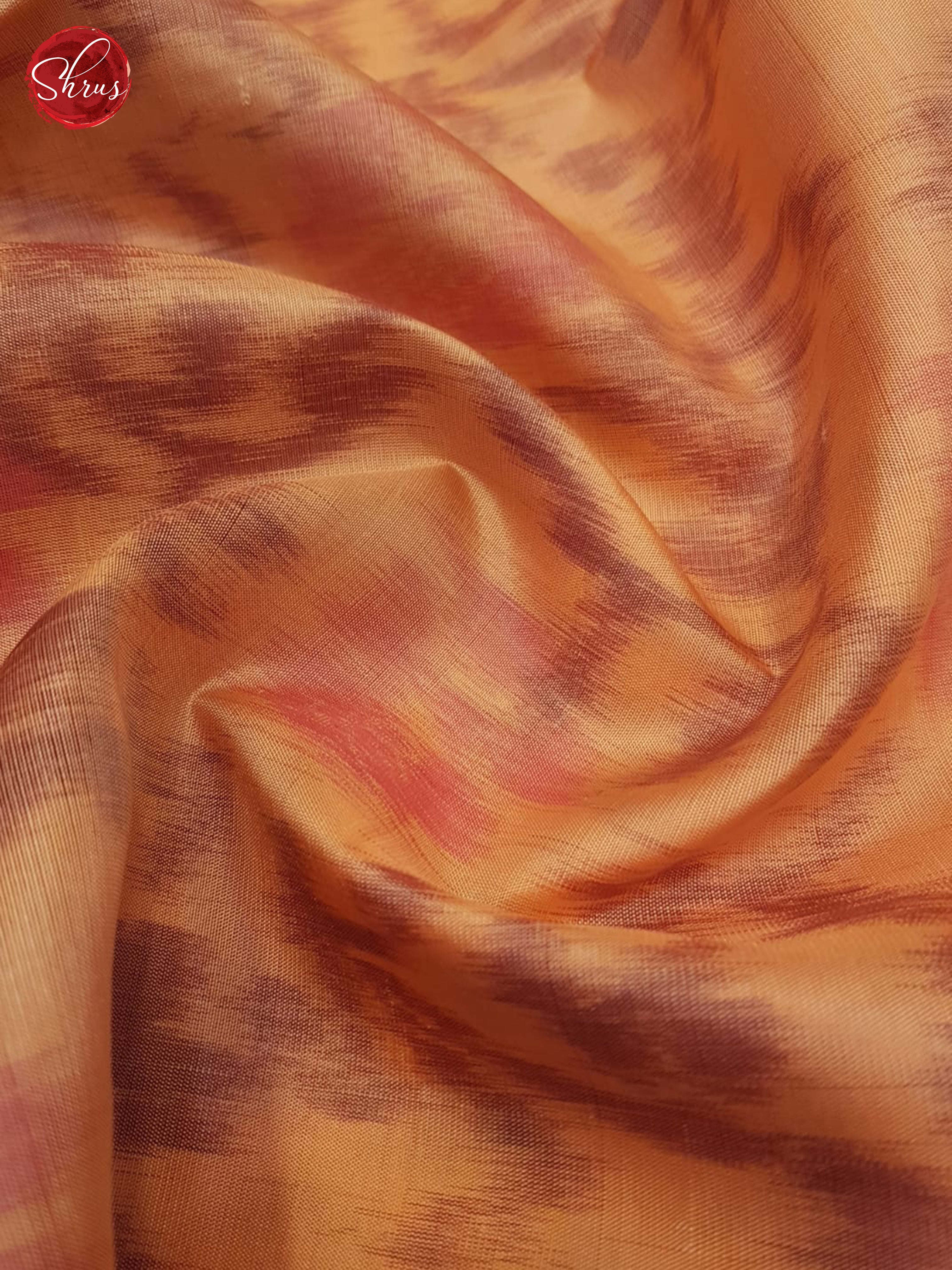 Peach And Dusty Wine-Soft silk saree - Shop on ShrusEternity.com