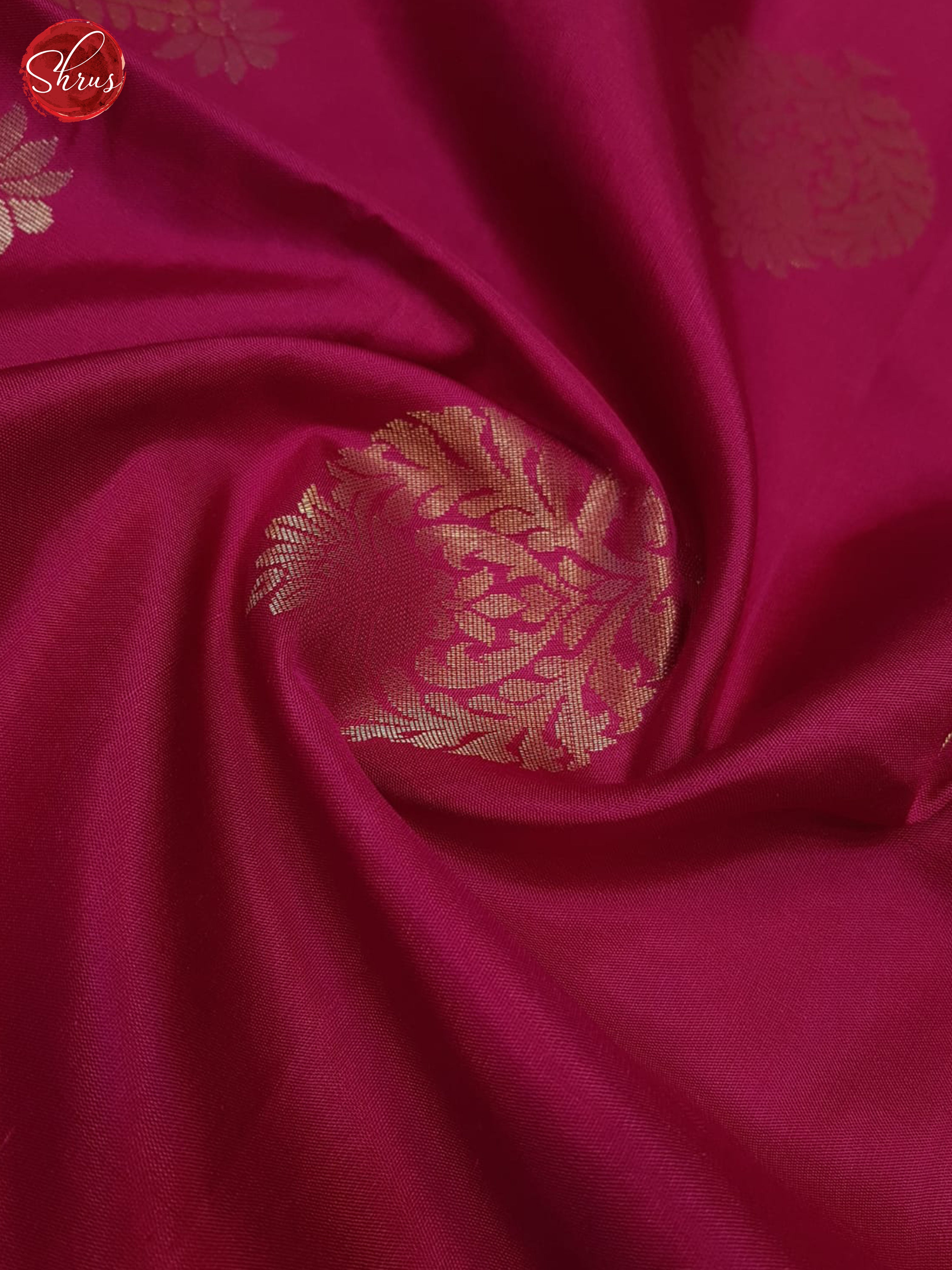 Pink and Maroon -Soft sillk saree - Shop on ShrusEternity.com