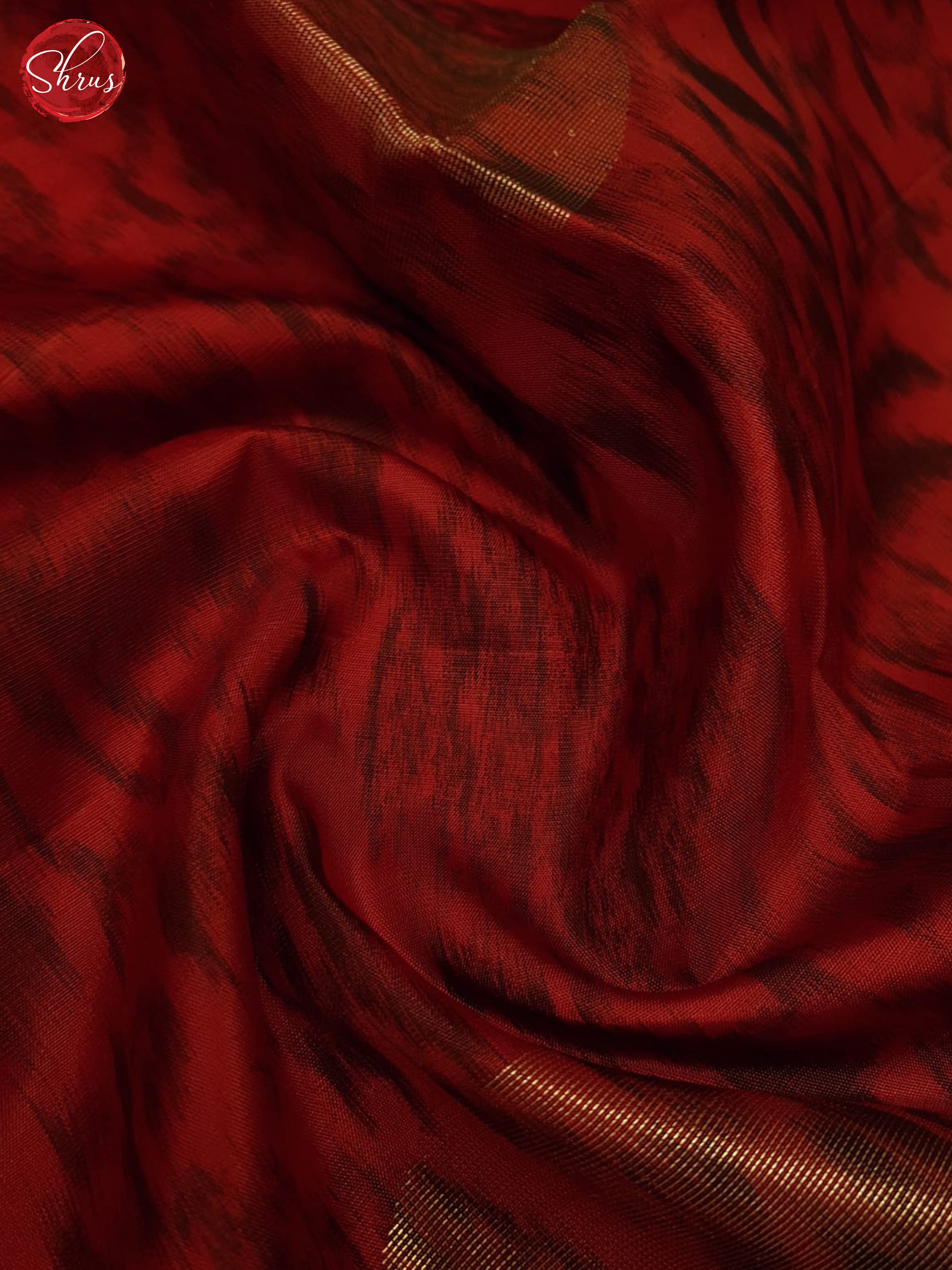 Red(Single tone)- Soft Silk Saree - Shop on ShrusEternity.com