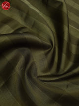 Green and red - Soft Silk Saree - Shop on ShrusEternity.com