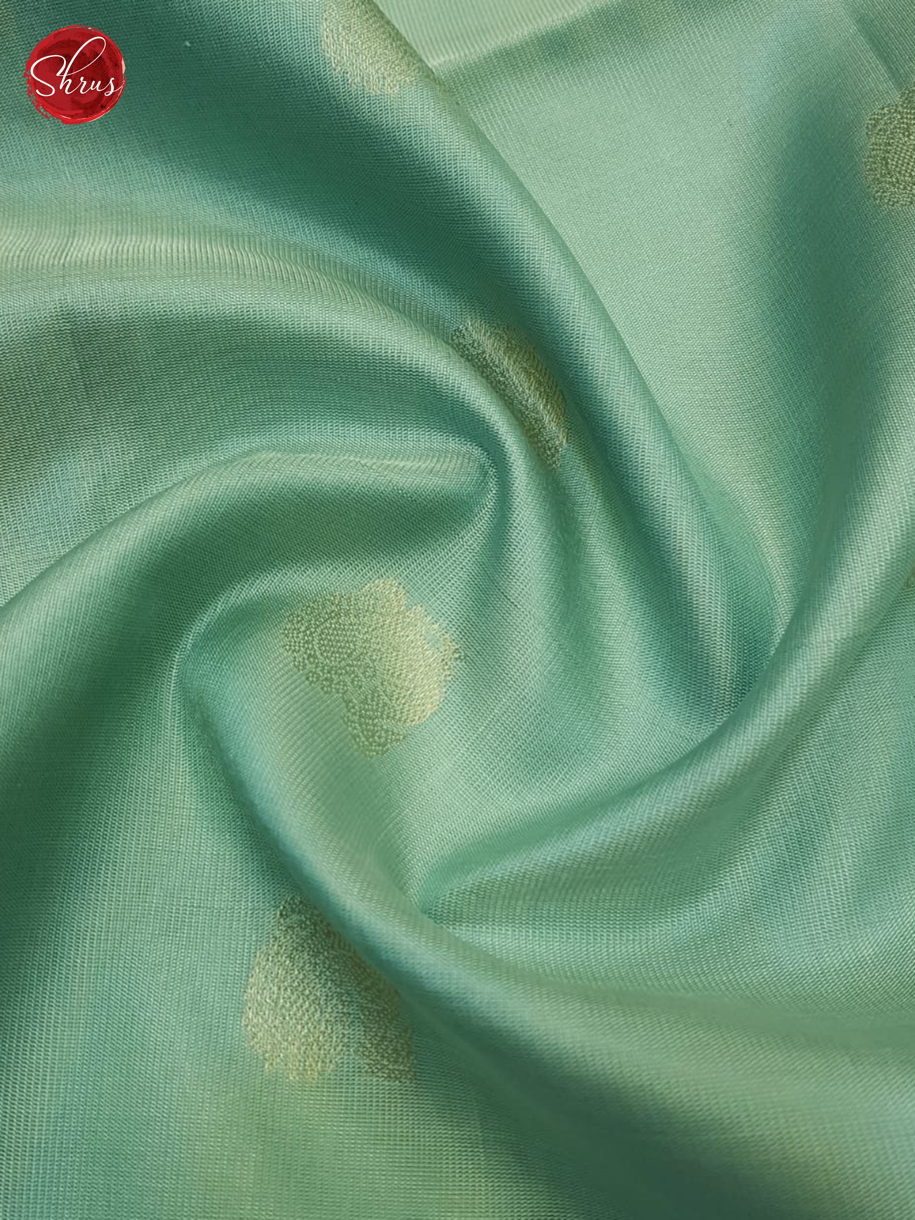 Ice Blue and blue -Soft silk saree - Shop on ShrusEternity.com