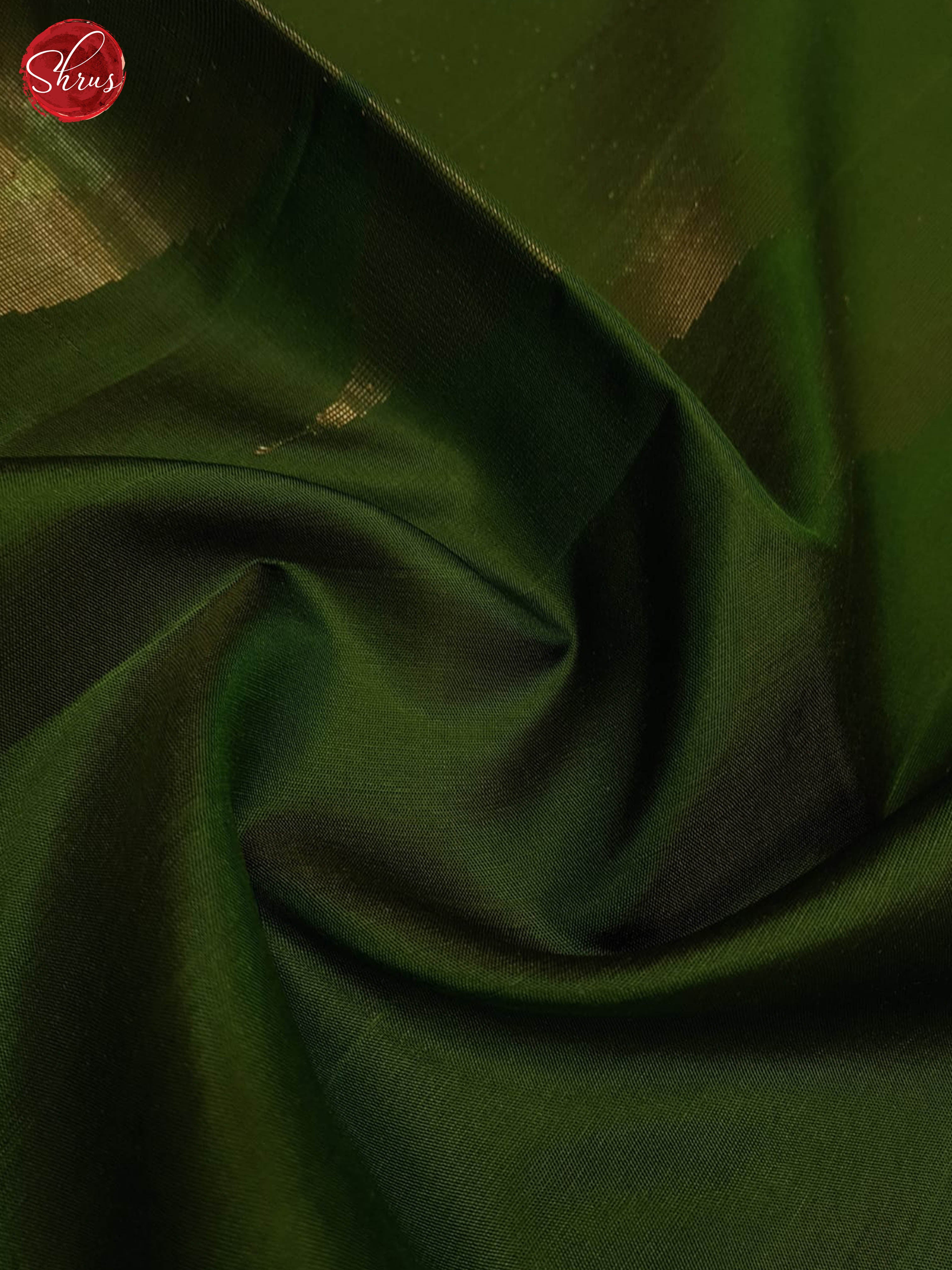 Green(single tone) - Soft Silk Saree - Shop on ShrusEternity.com