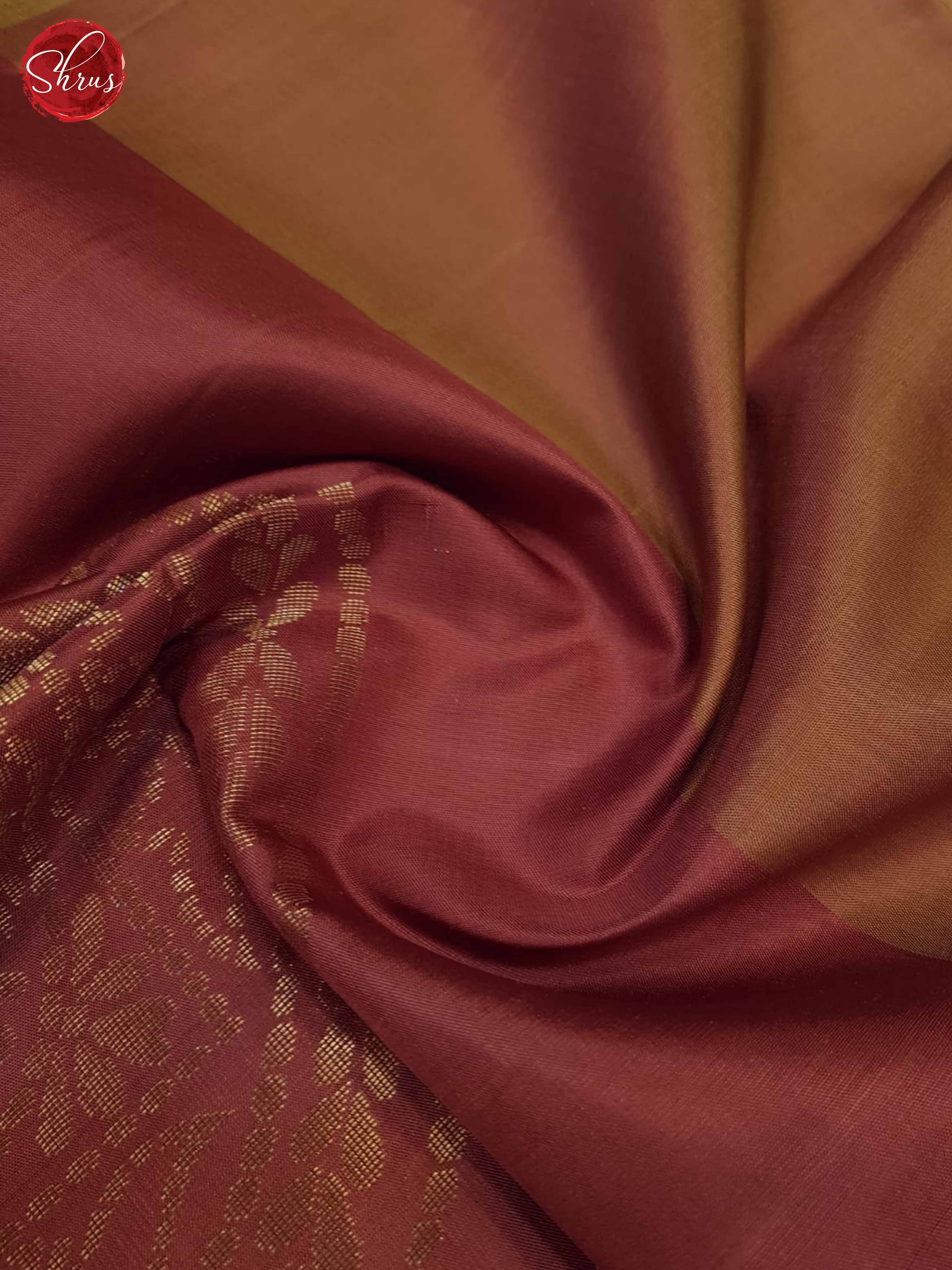 Dusty pink and beige - Soft Silk Saree - Shop on ShrusEternity.com