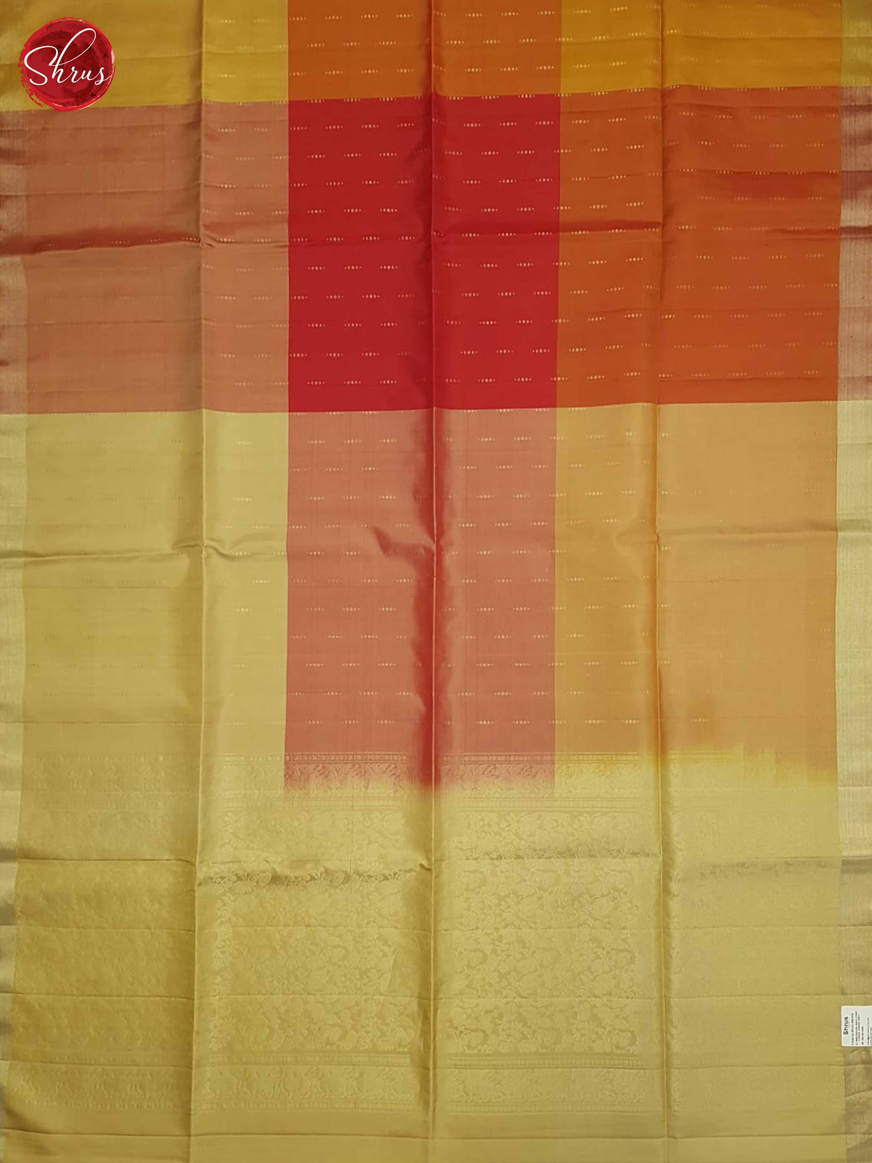 Multicolor and beige - Soft Silk Saree - Shop on ShrusEternity.com