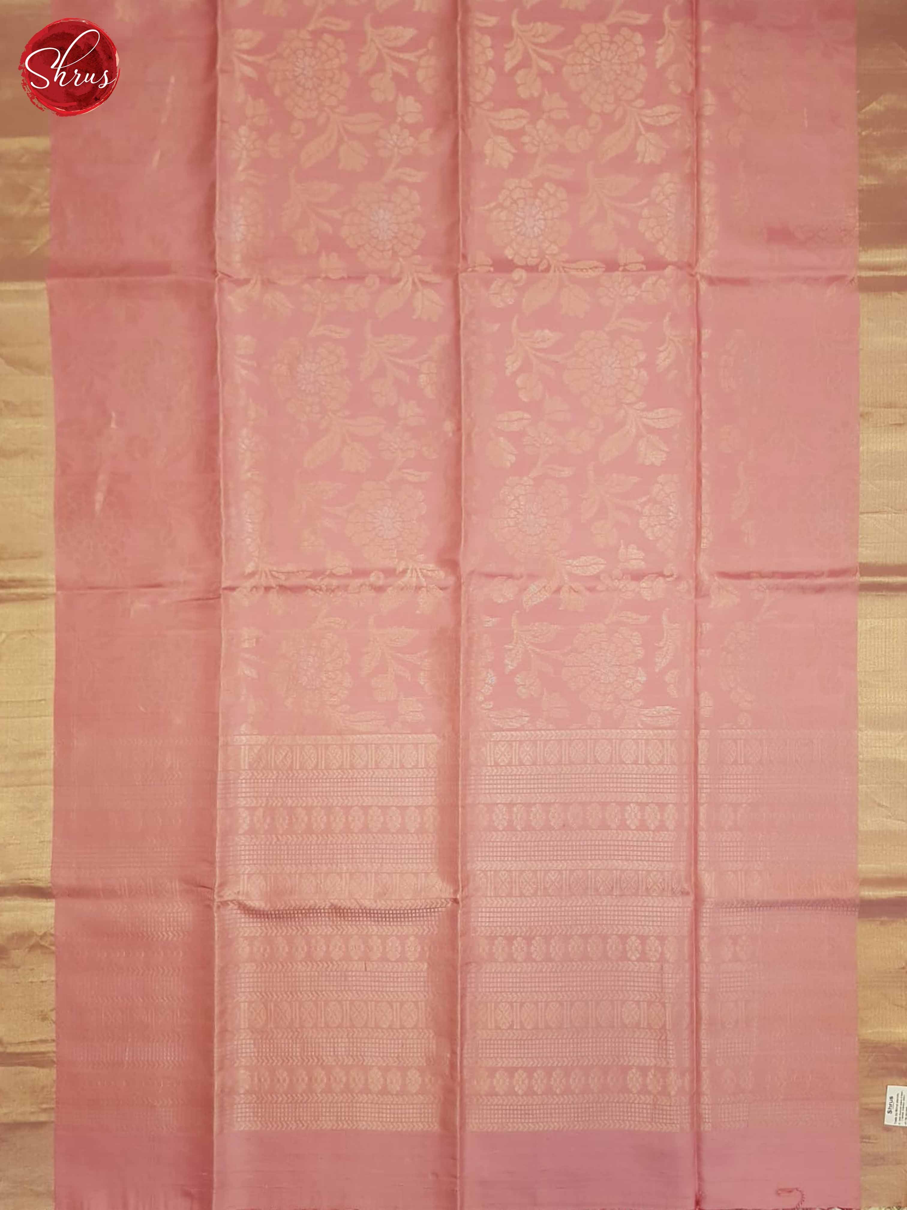 Pink(Single tone)- Soft Silk Saree - Shop on ShrusEternity.com