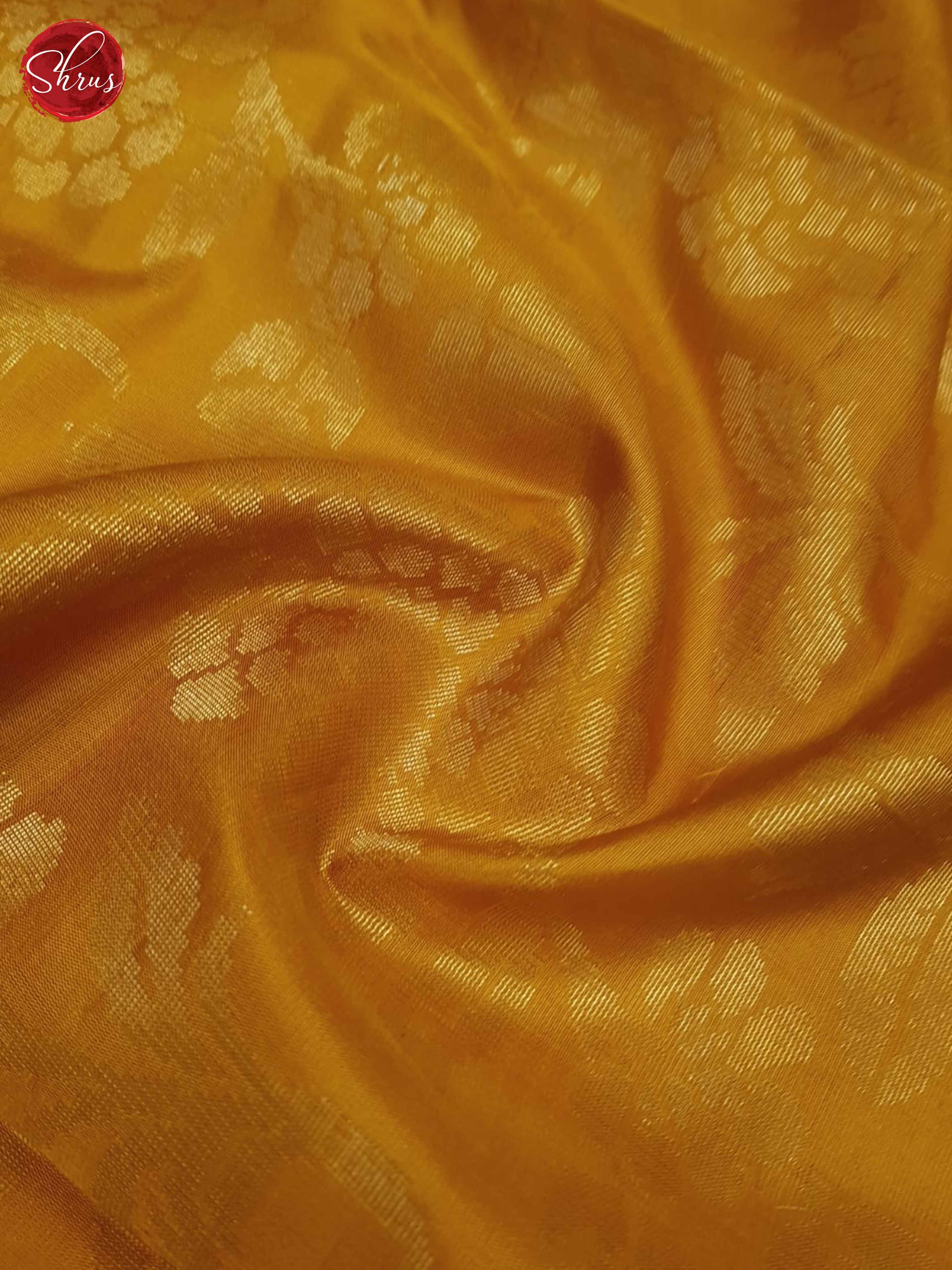 Mustard(single tone)- Soft Silk Saree - Shop on ShrusEternity.com