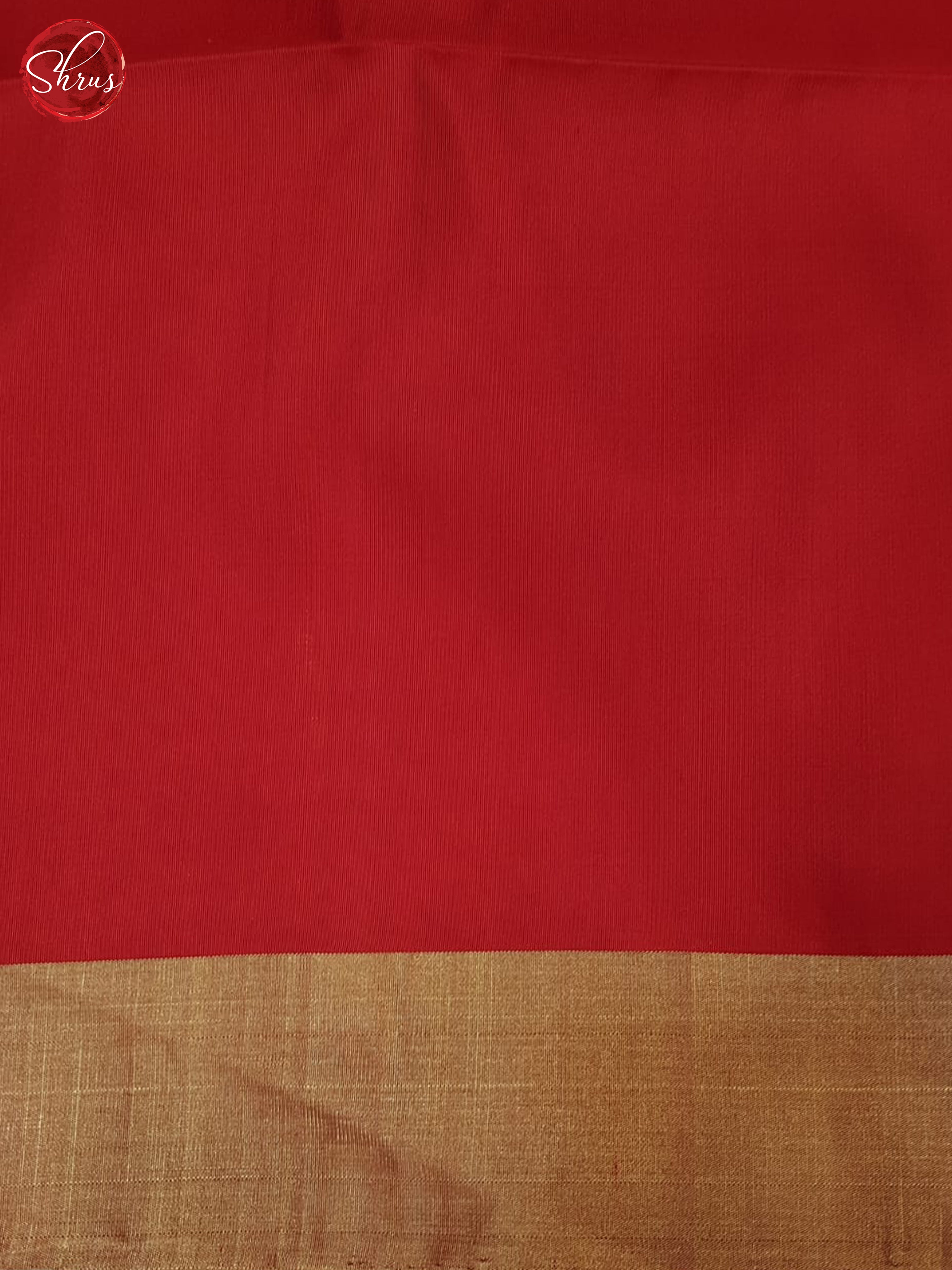 Red(single tone)-Soft Silk Saree - Shop on ShrusEternity.com