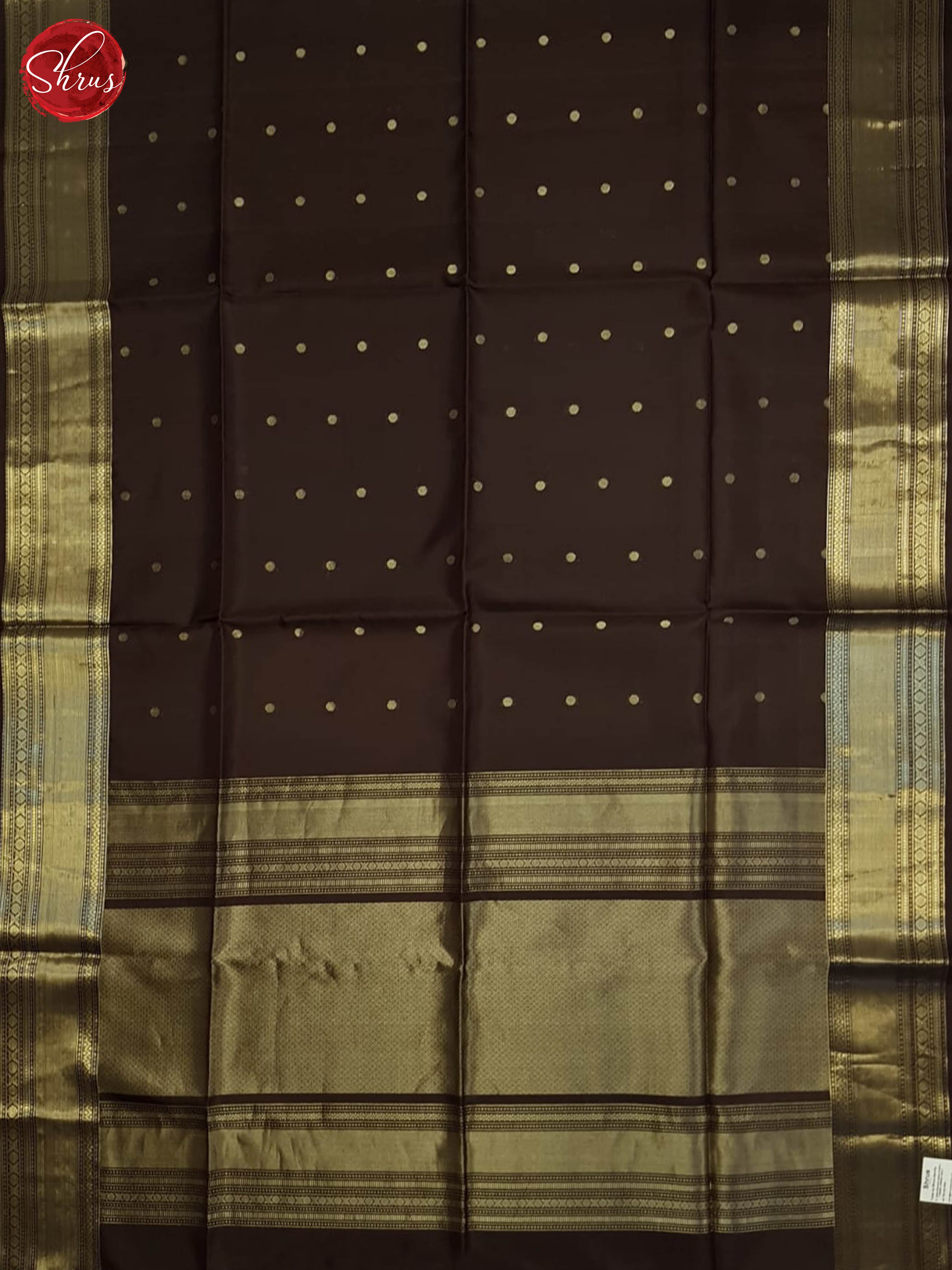 Brown(Single tone) - Soft Silk Saree - Shop on ShrusEternity.com