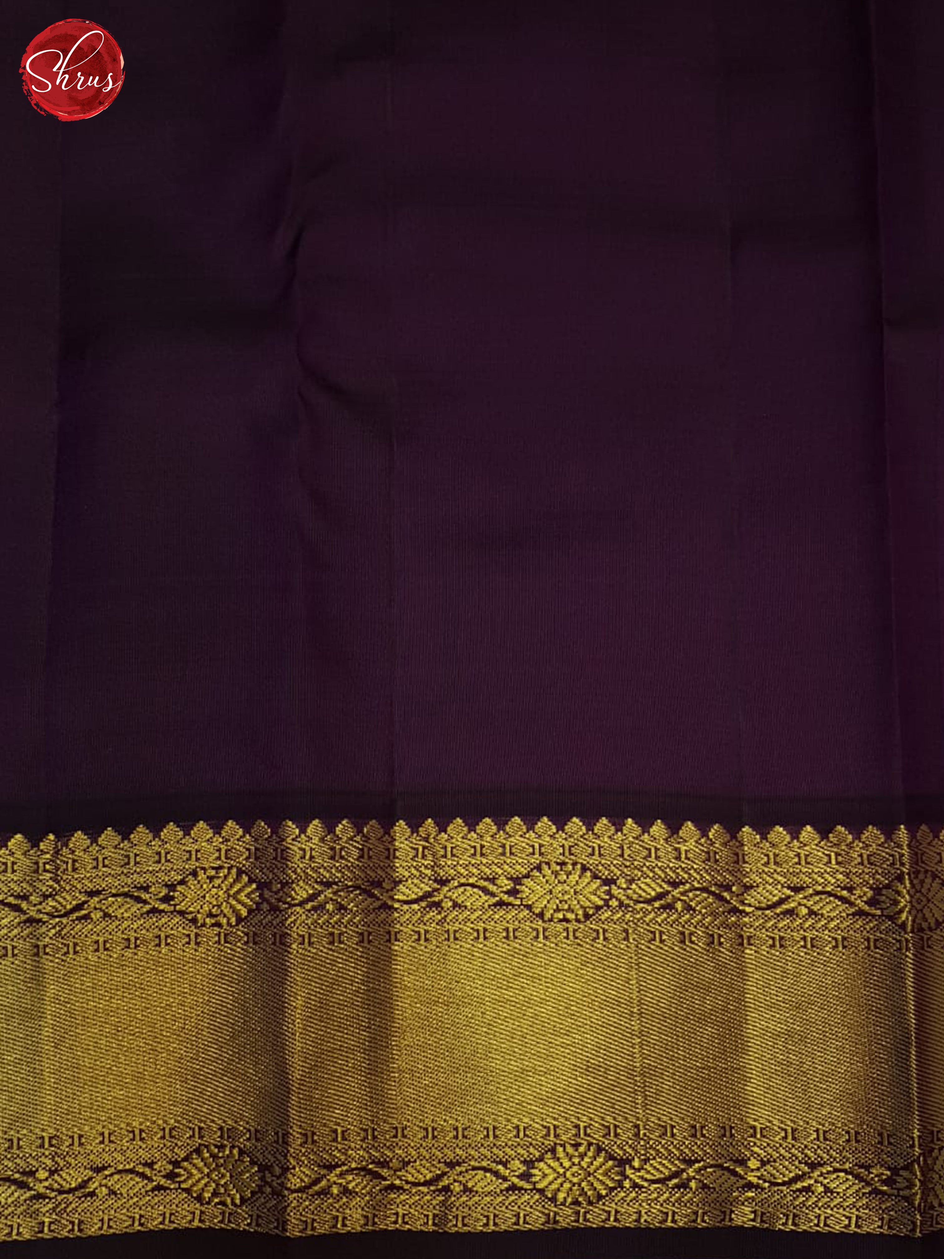 Green and Wine - Kanchipuram silk Saree - Shop on ShrusEternity.com