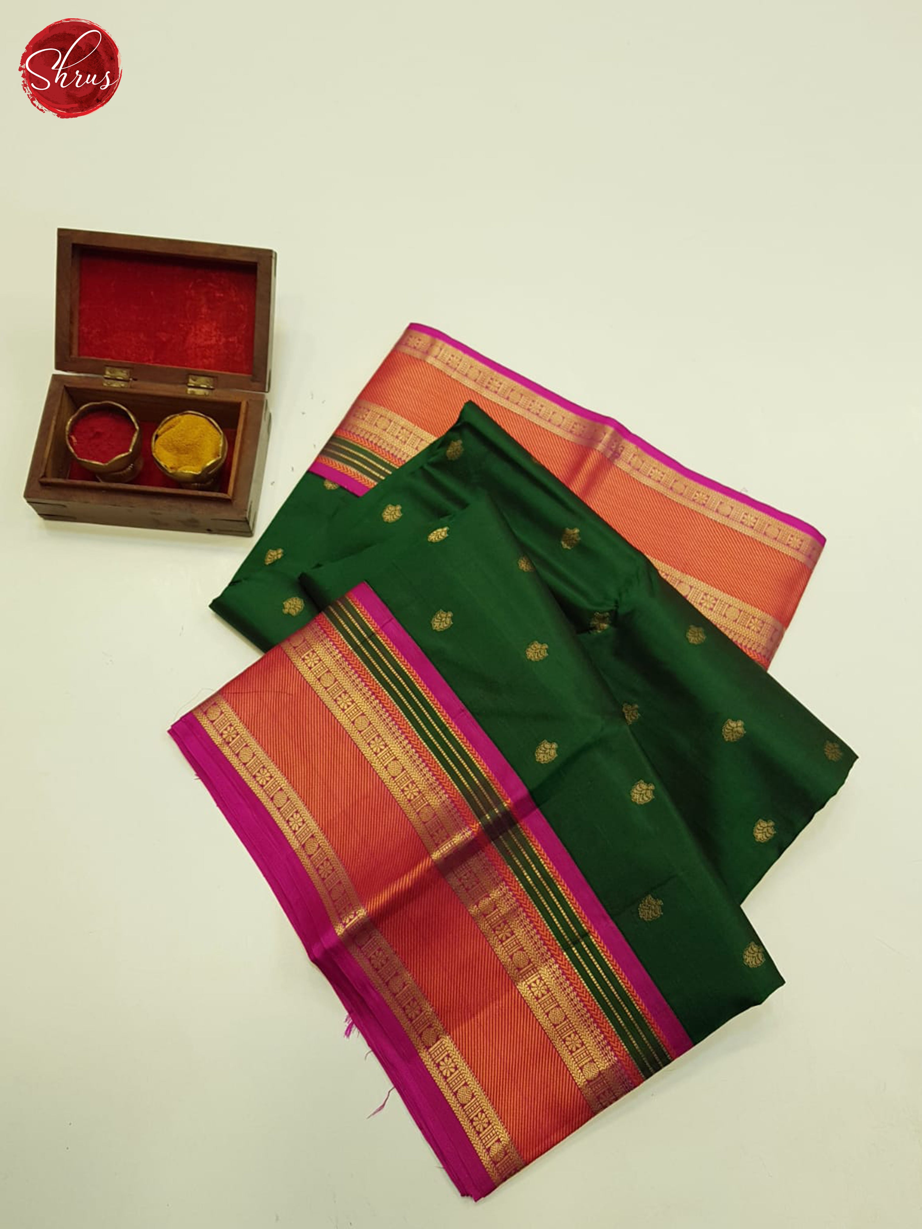 BLS23069 - Kanchipuram silk Saree - Shop on ShrusEternity.com