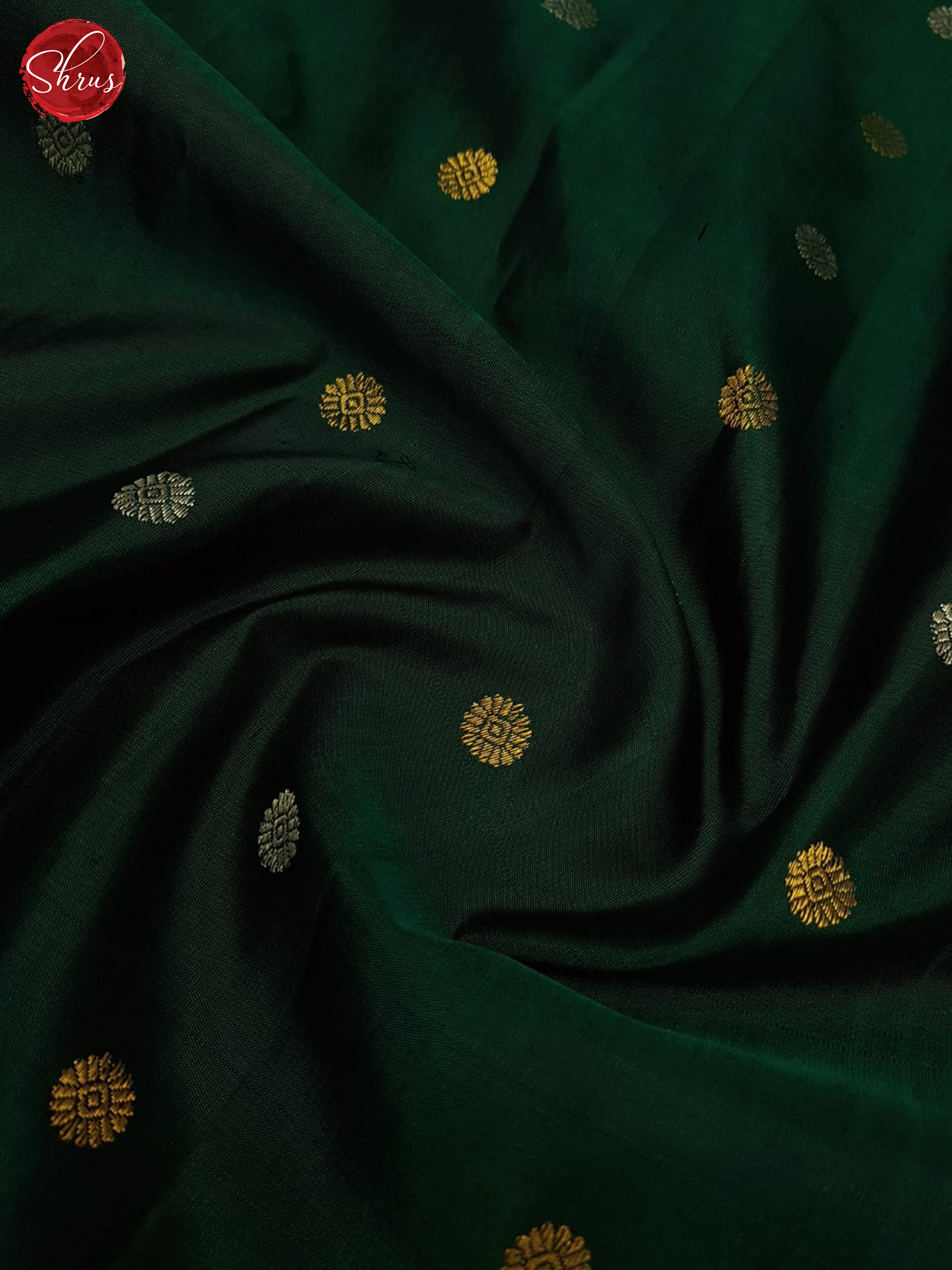 Green And Maroon-Gadwal Silk saree - Shop on ShrusEternity.com