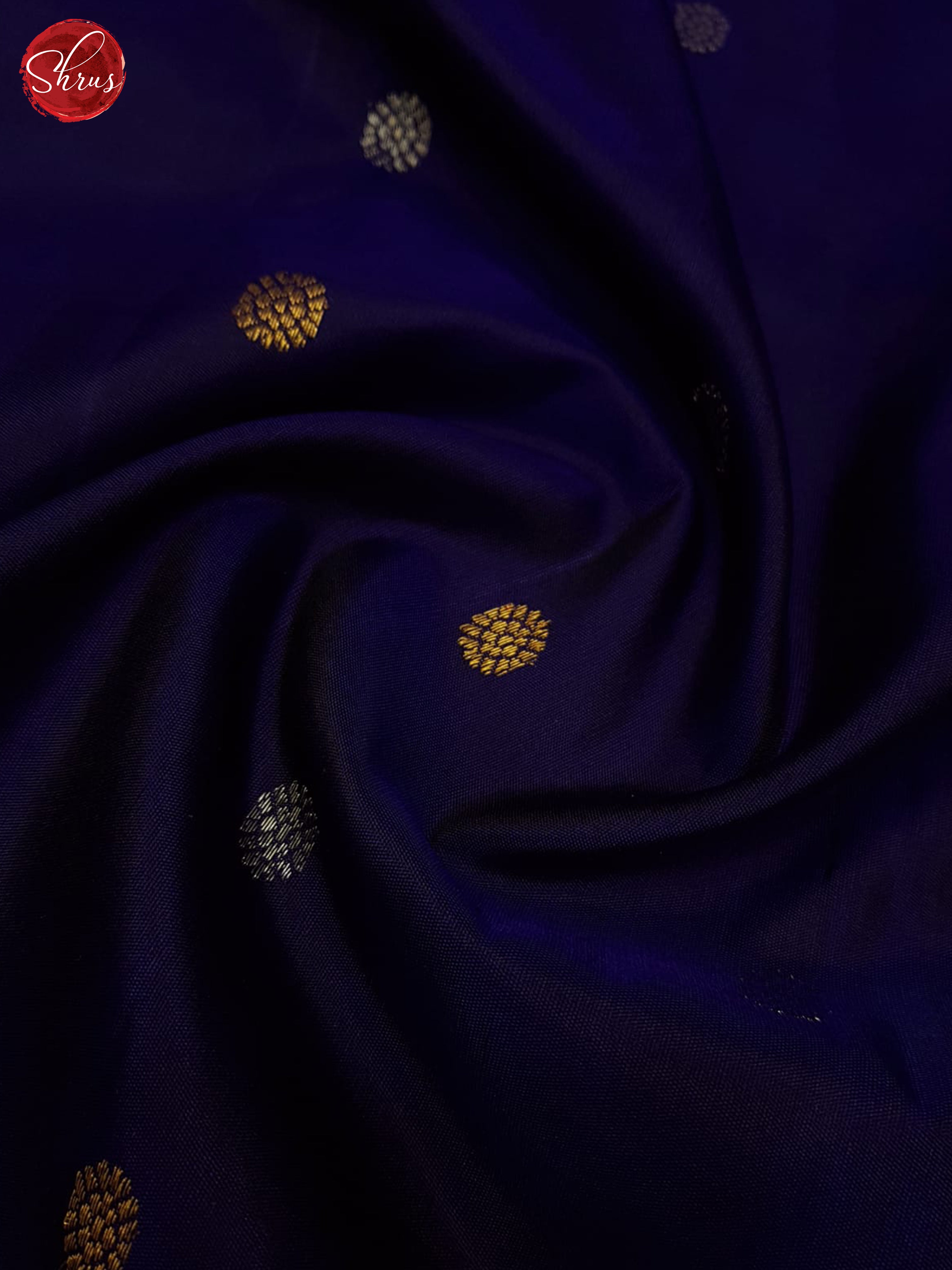 Blue And Maroon-Gadwal Silk saree - Shop on ShrusEternity.com