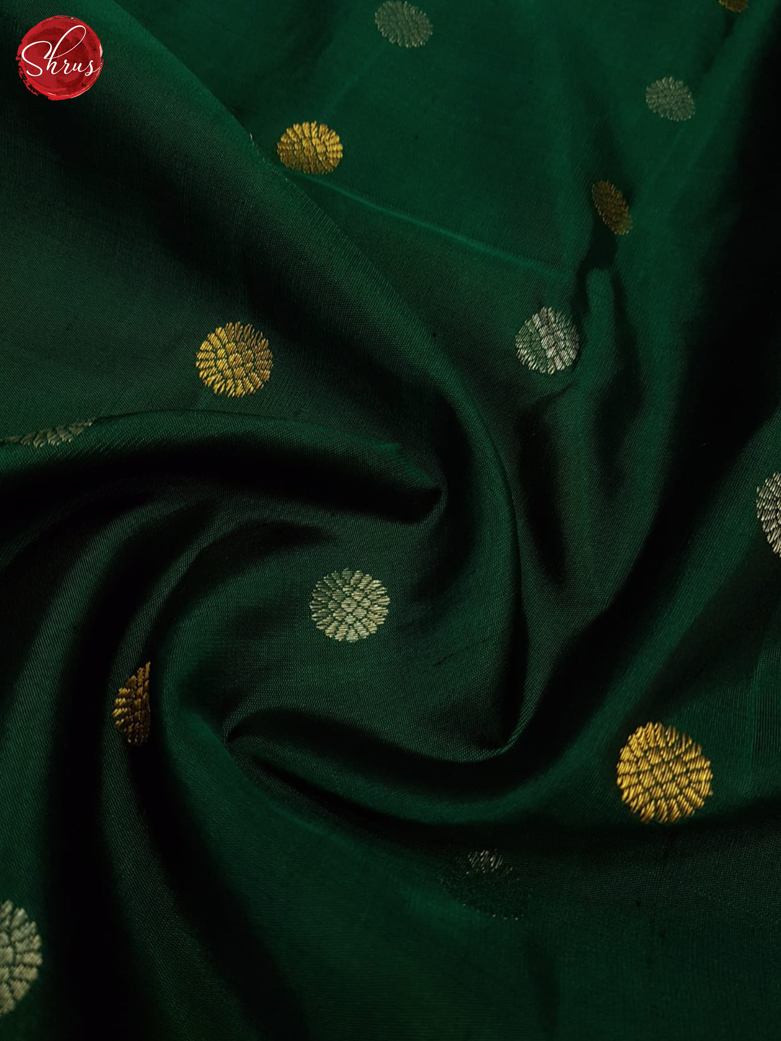 Green And Maroon-Gadwal Silk saree - Shop on ShrusEternity.com