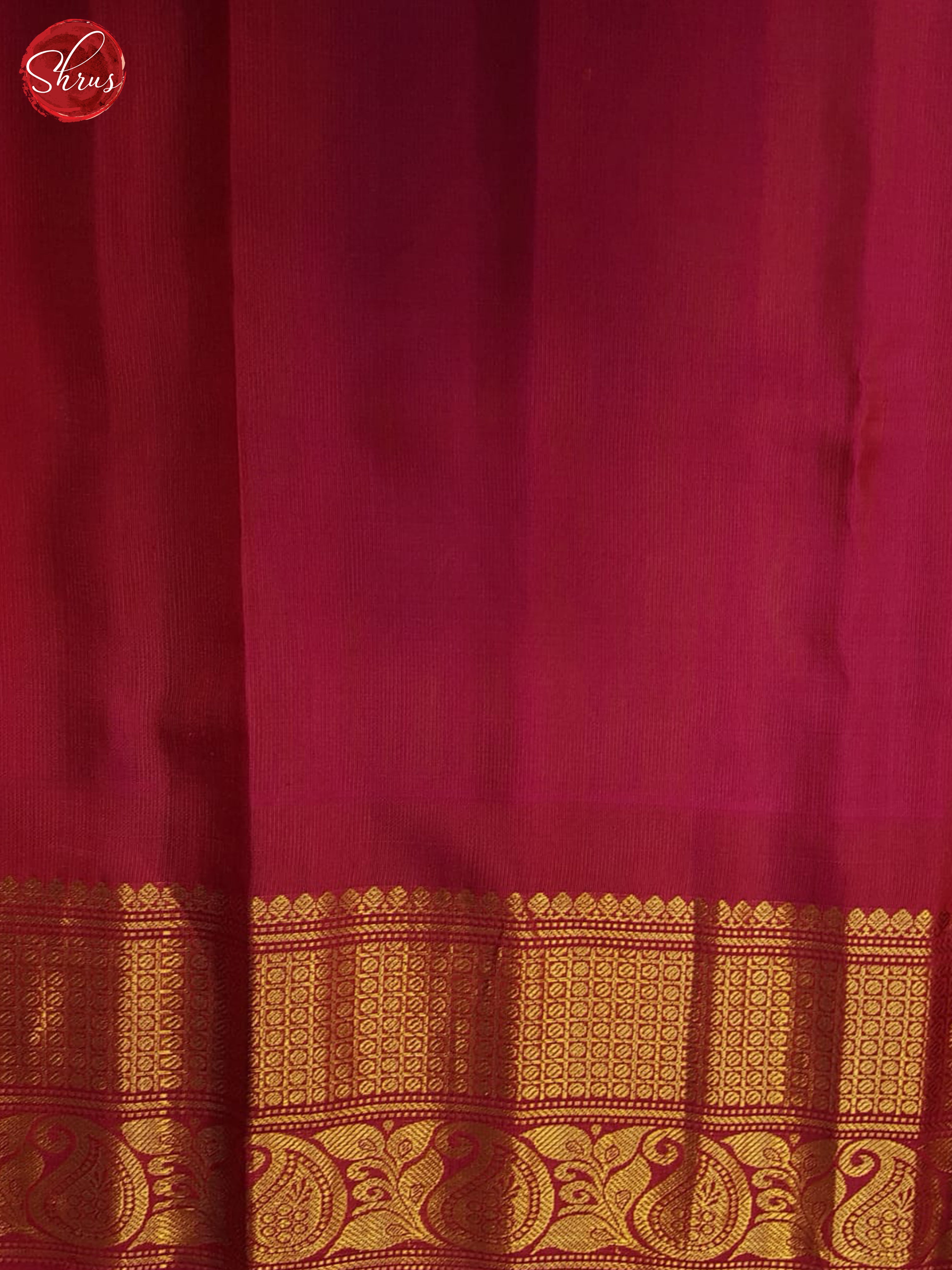 Green And Pink-Gadwal Silk Saree - Shop on ShrusEternity.com