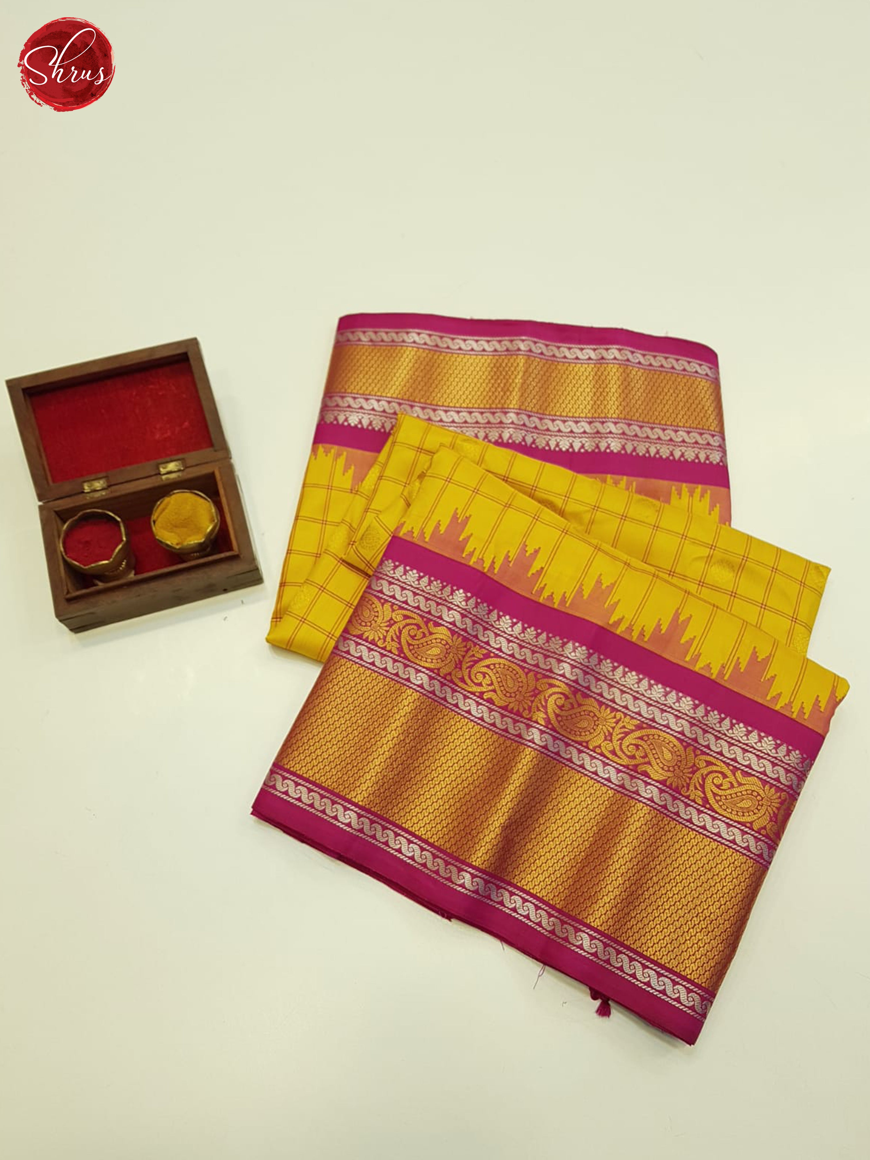BLS25024 - Gadwal silk Saree - Shop on ShrusEternity.com