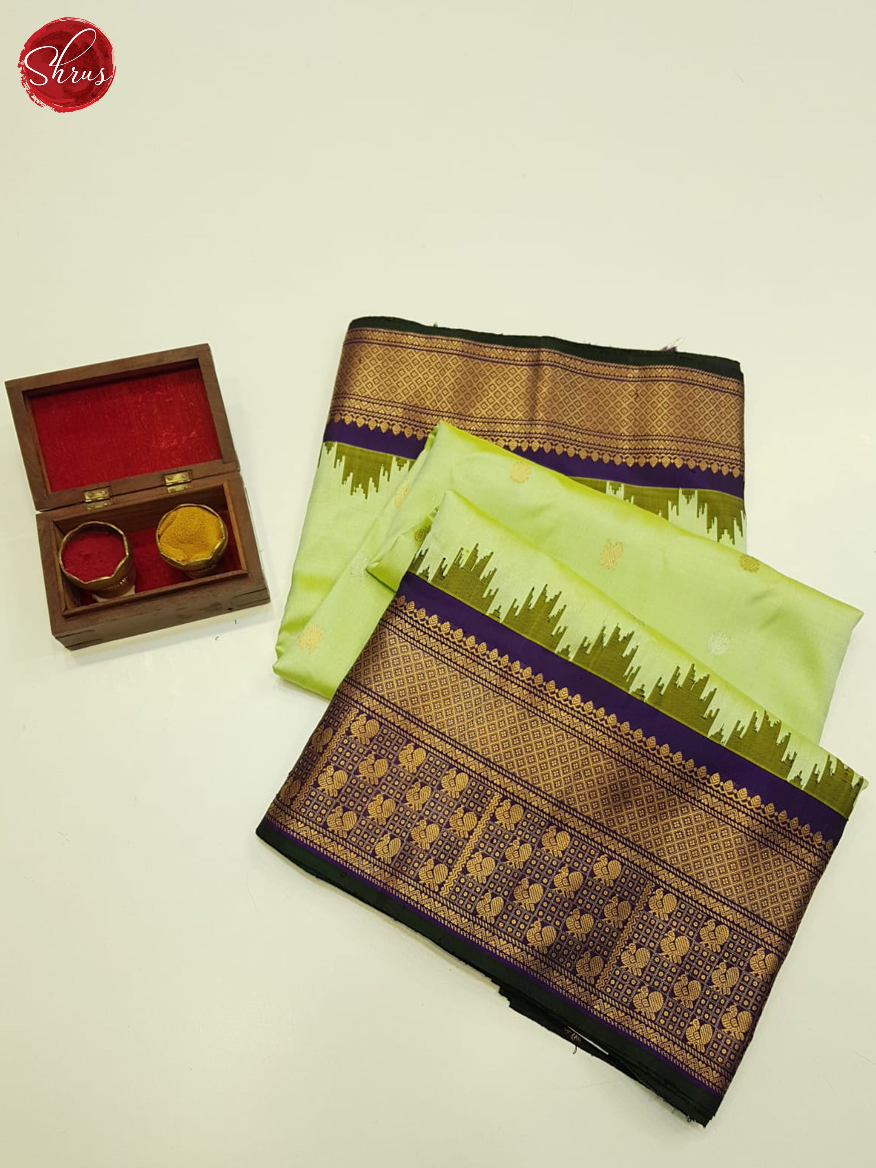 BLS25025 - Gadwal silk Saree - Shop on ShrusEternity.com