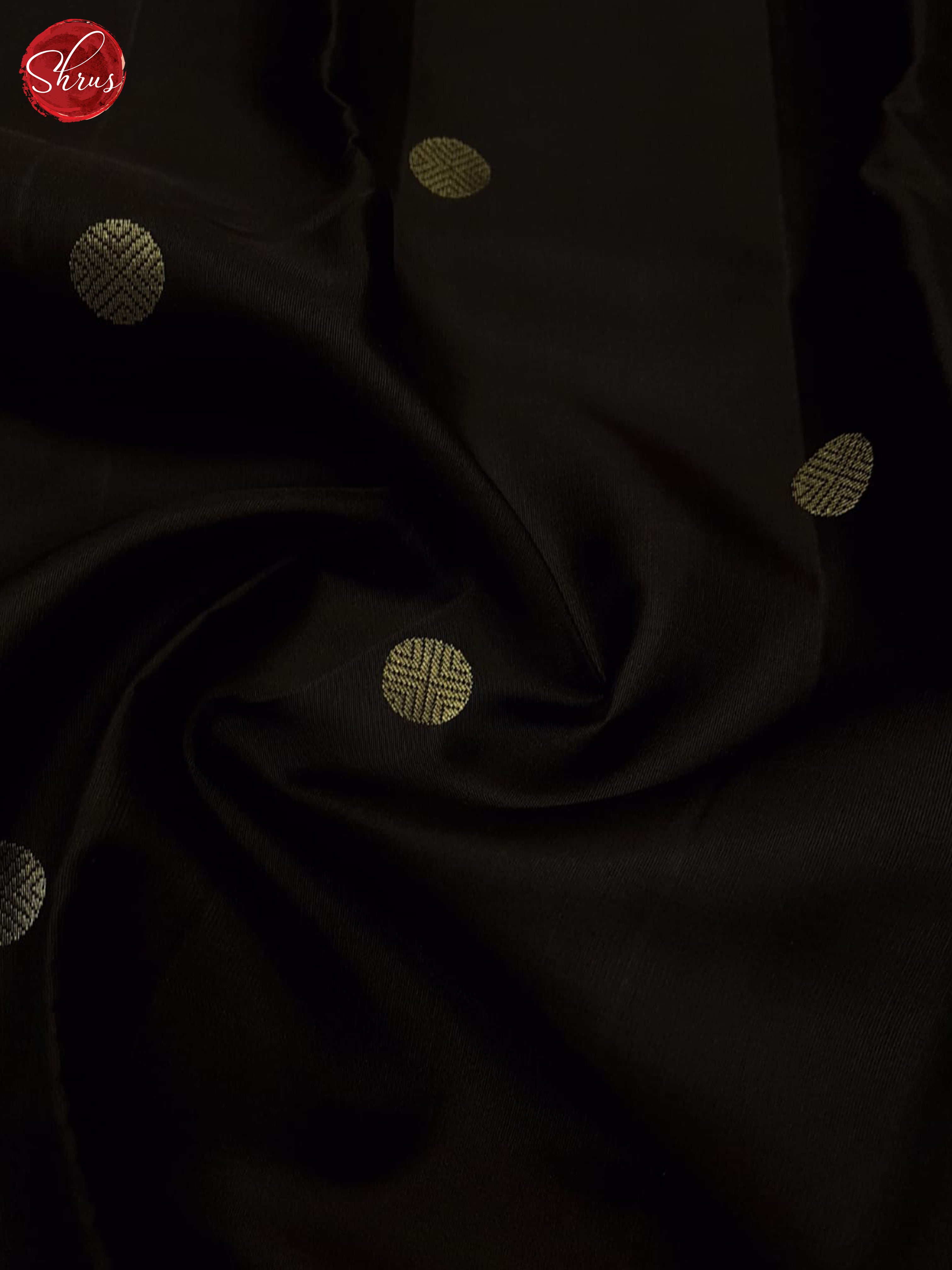 Black and mustard- Soft Silk Saree - Shop on ShrusEternity.com