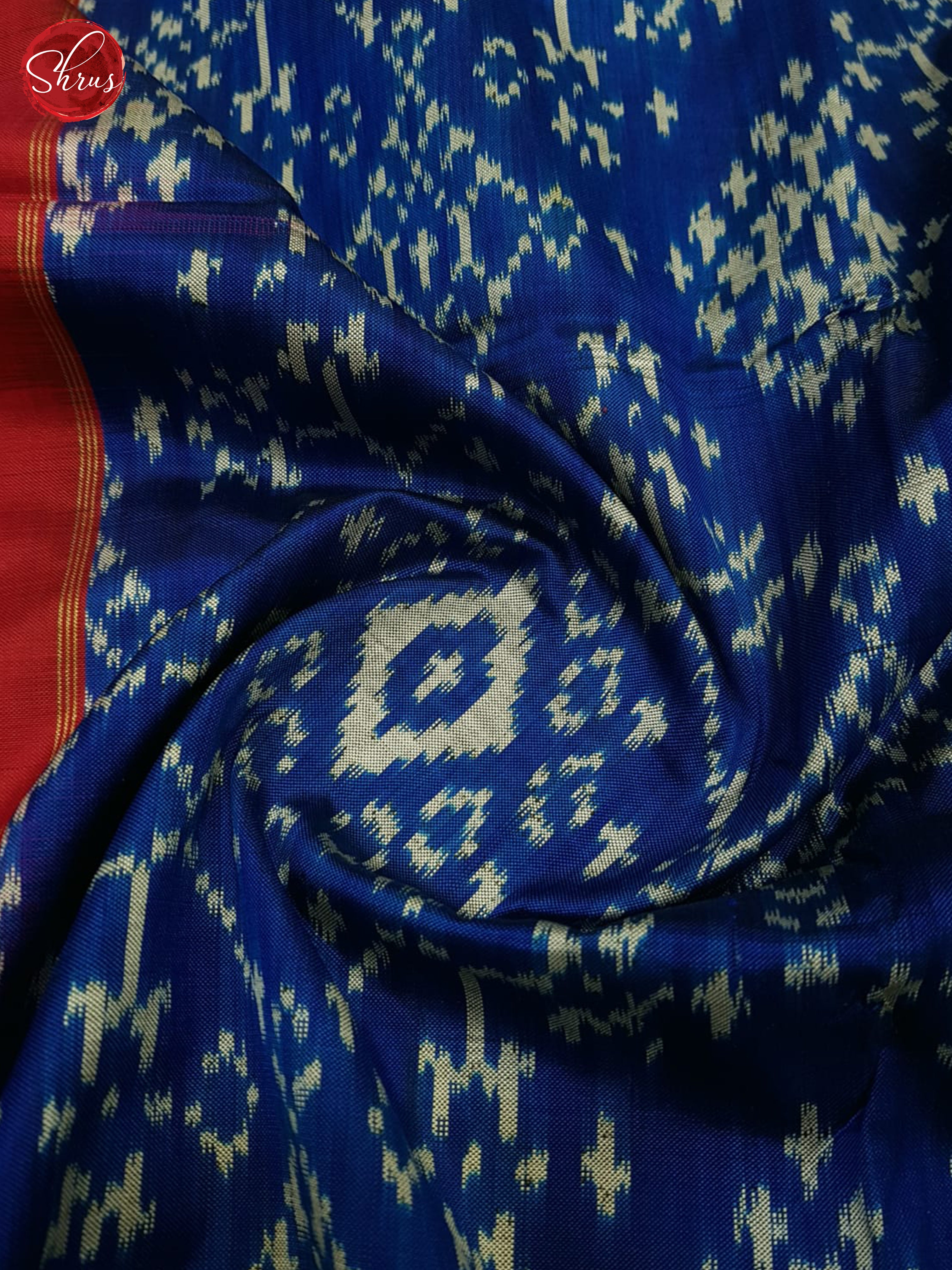 BLS29006 - - Ikkat Silk  Saree - Shop on ShrusEternity.com