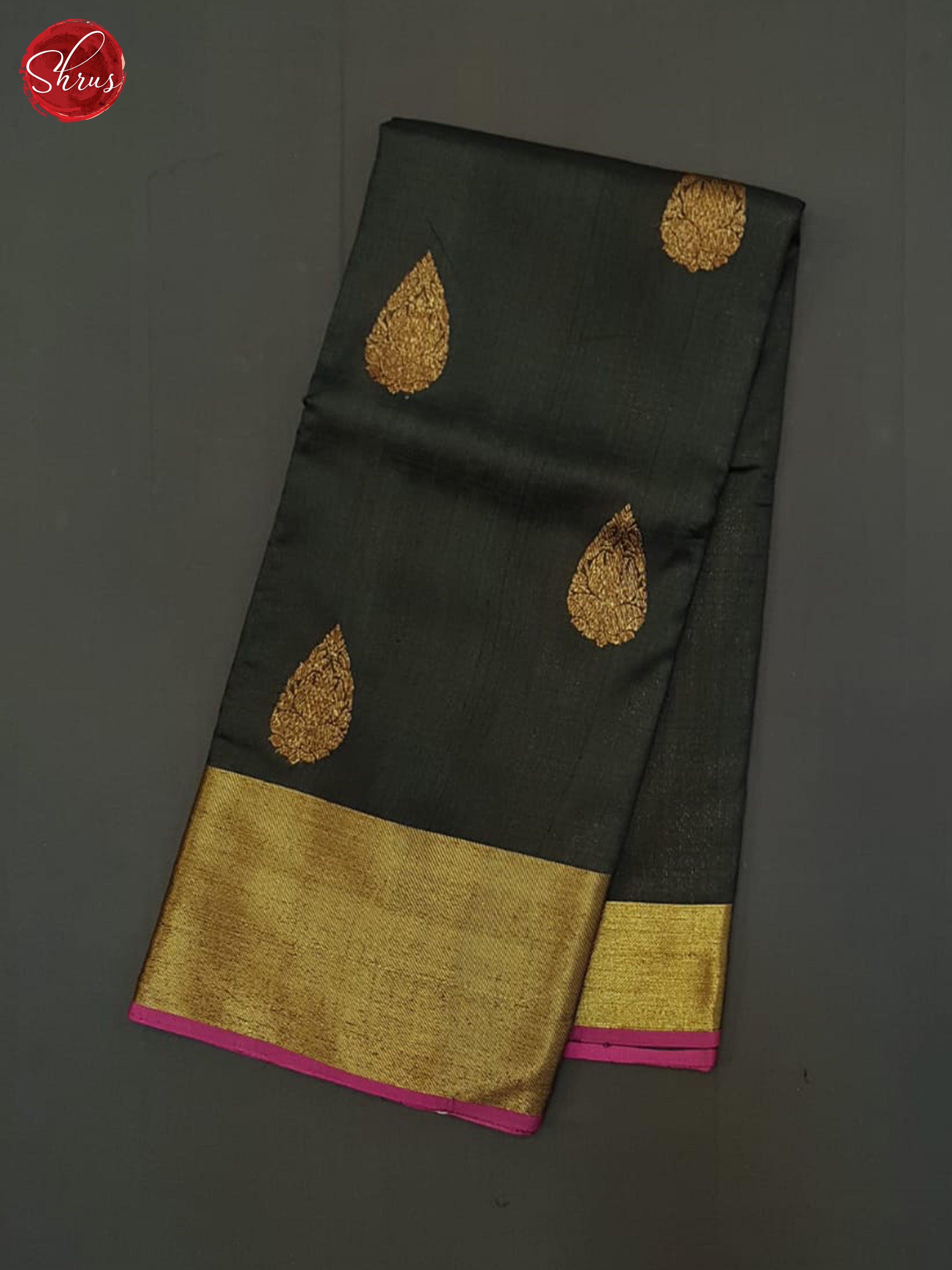 Black and Gold - Tussar - Shop on ShrusEternity.com