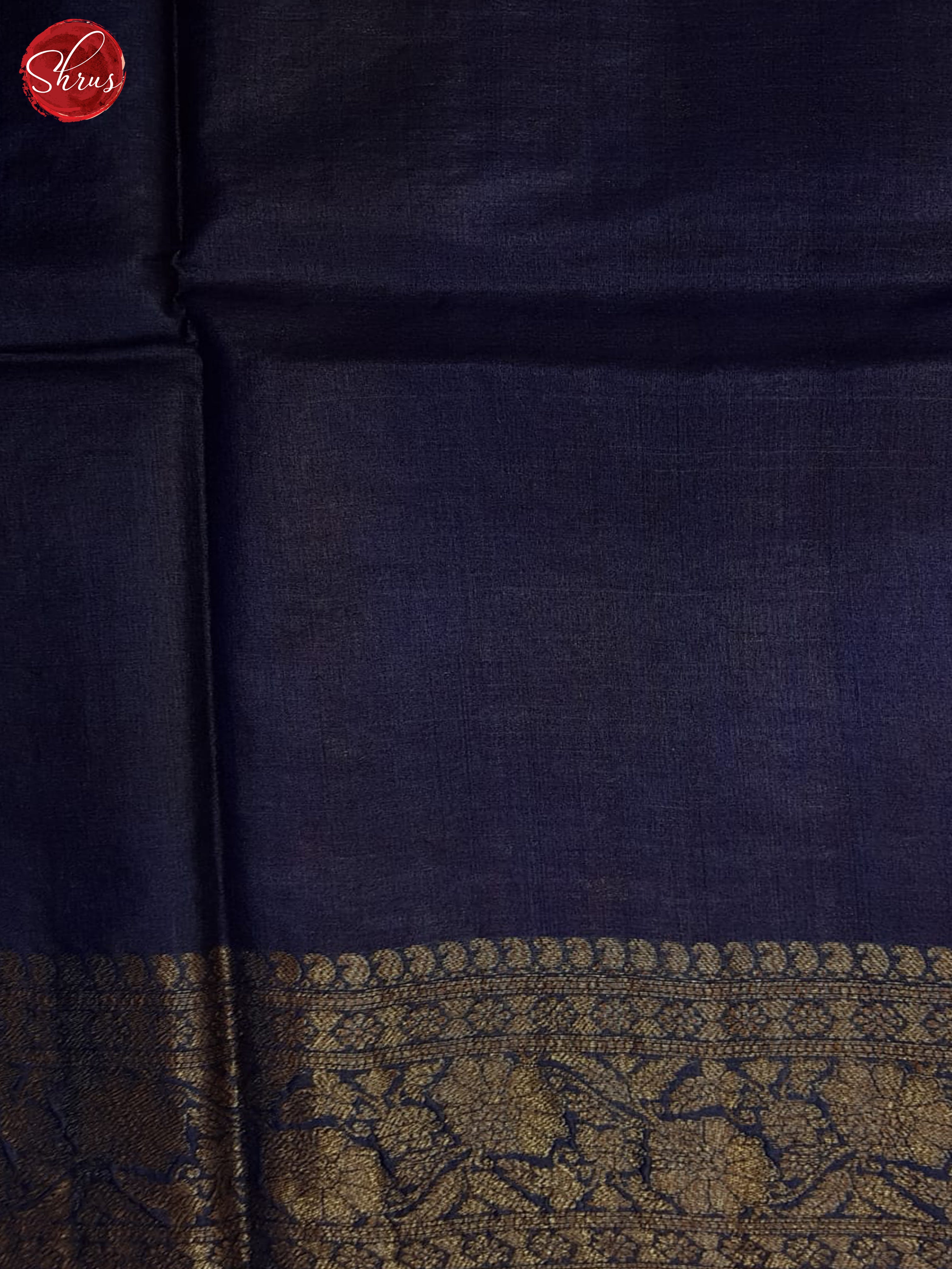 Red And Blue- Tussar Saree - Shop on ShrusEternity.com