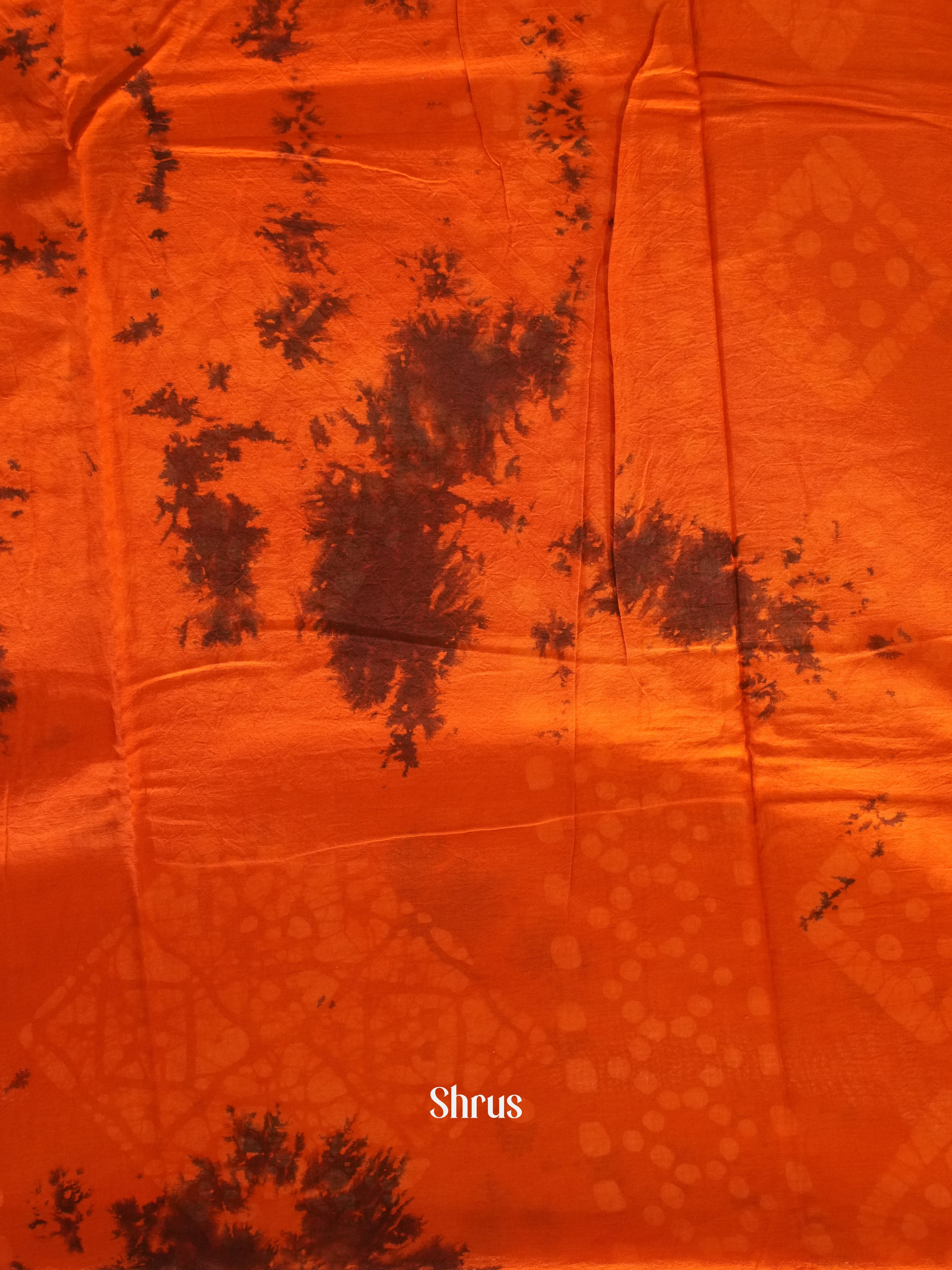 Orange - Jaipur cotton