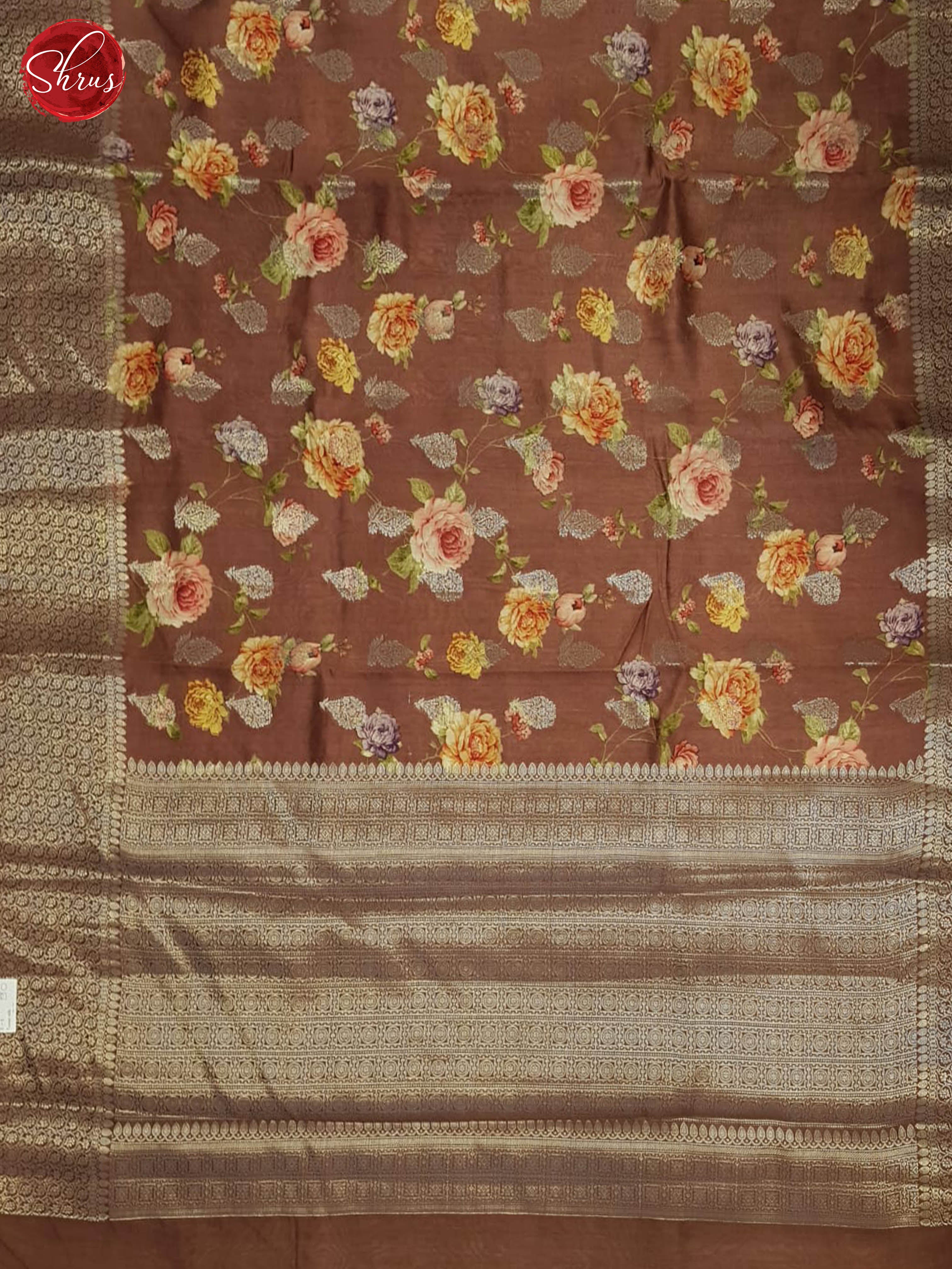 Maroon (Single Tone) - Tissue Silk - Shop on ShrusEternity.com
