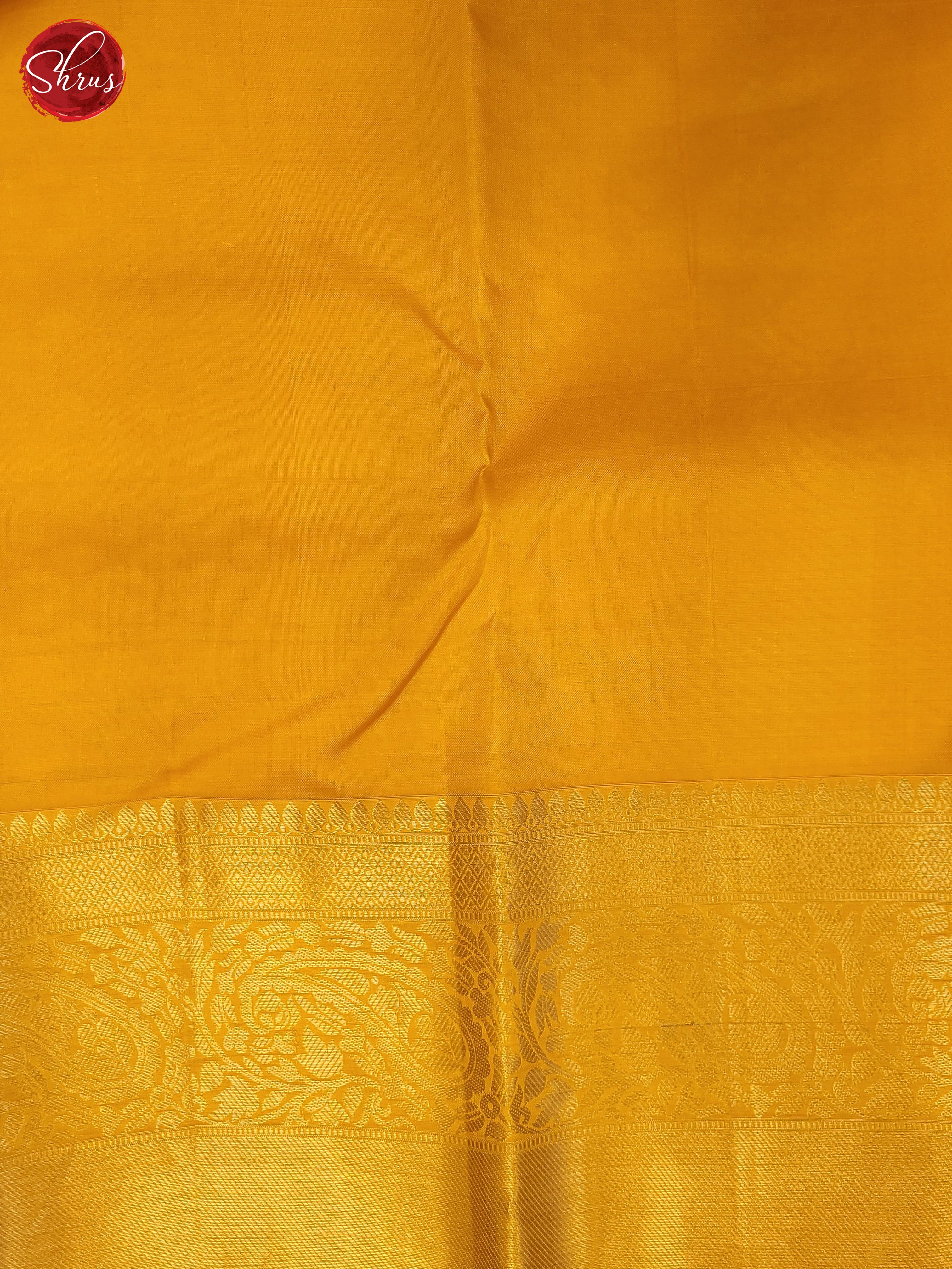 pink and yellow-Kanchipuram Silk saree - Shop on ShrusEternity.com