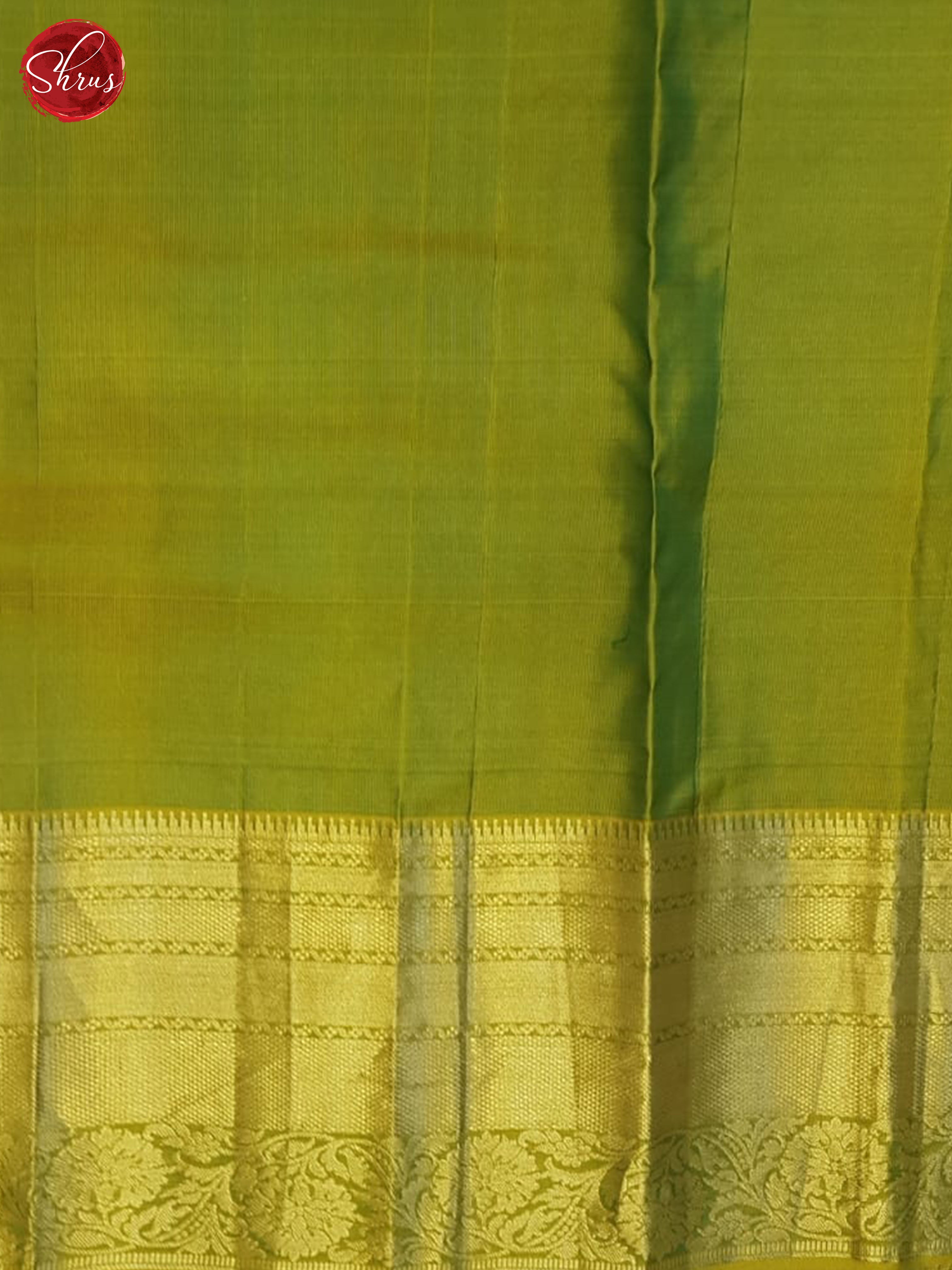 Blue & Green - kanchipuram Silk Saree - Shop on ShrusEternity.com