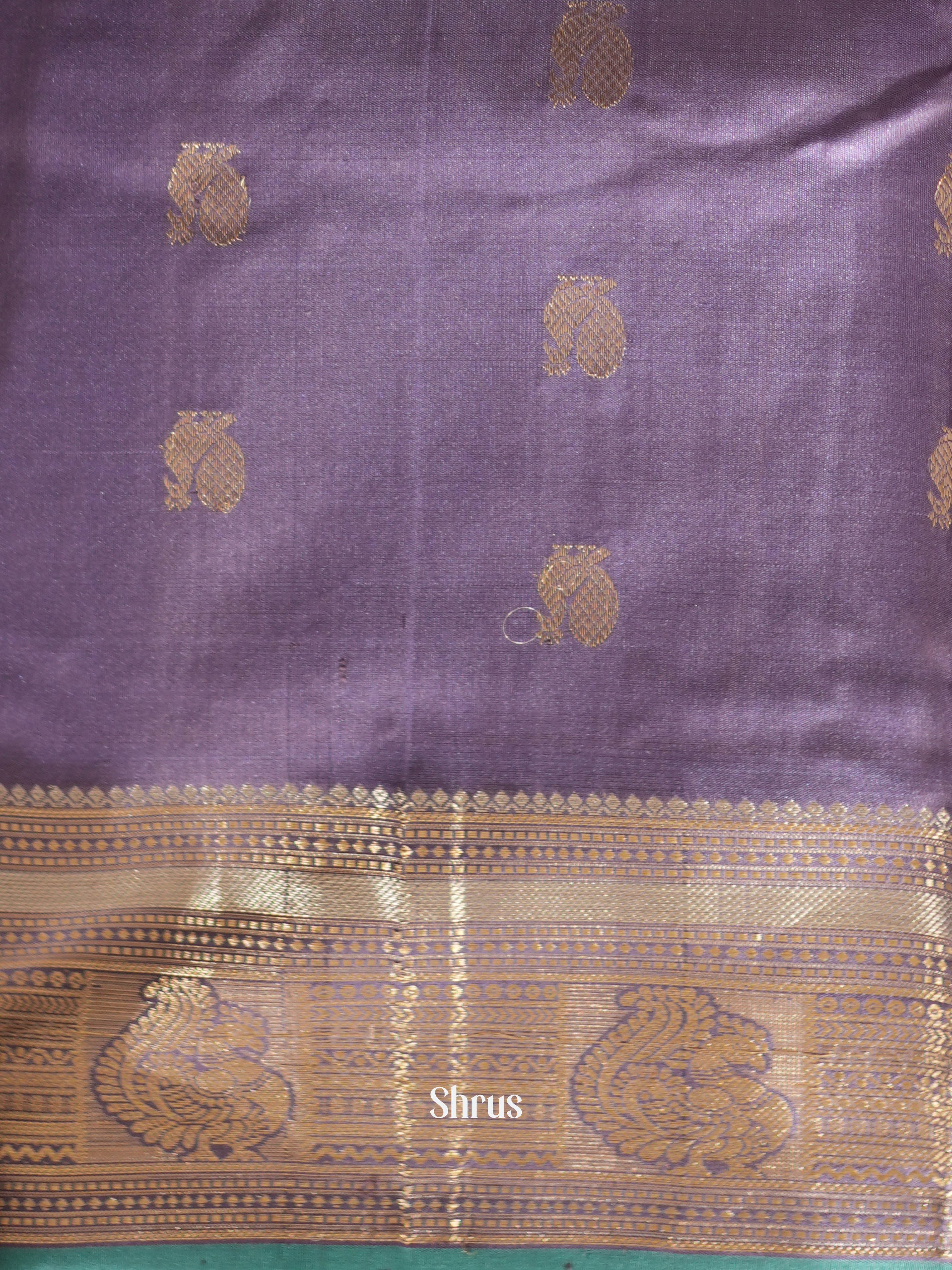 lavender -Soft silk saree