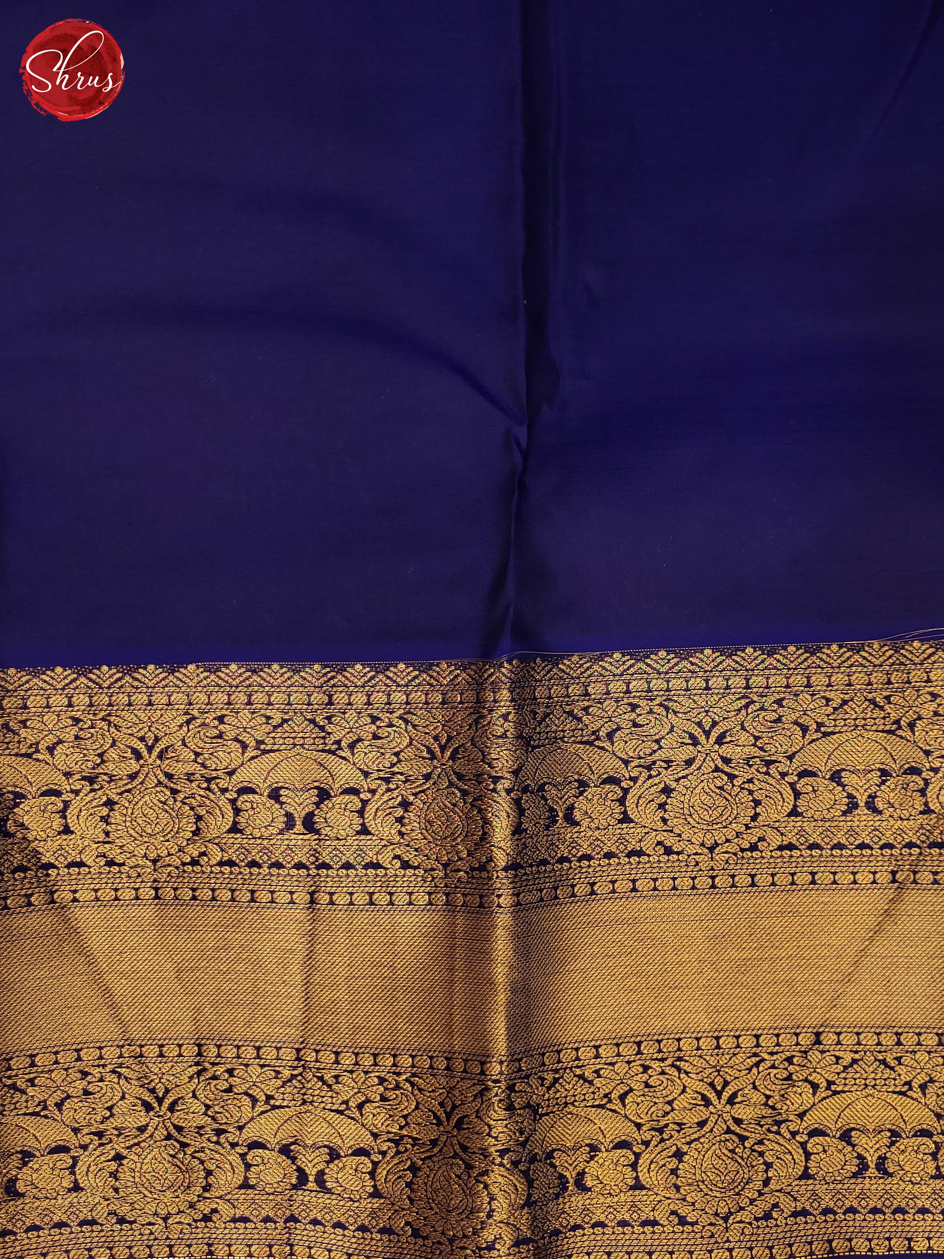 Red & Blue -Kanchipuram Silk Saree - Shop on ShrusEternity.com