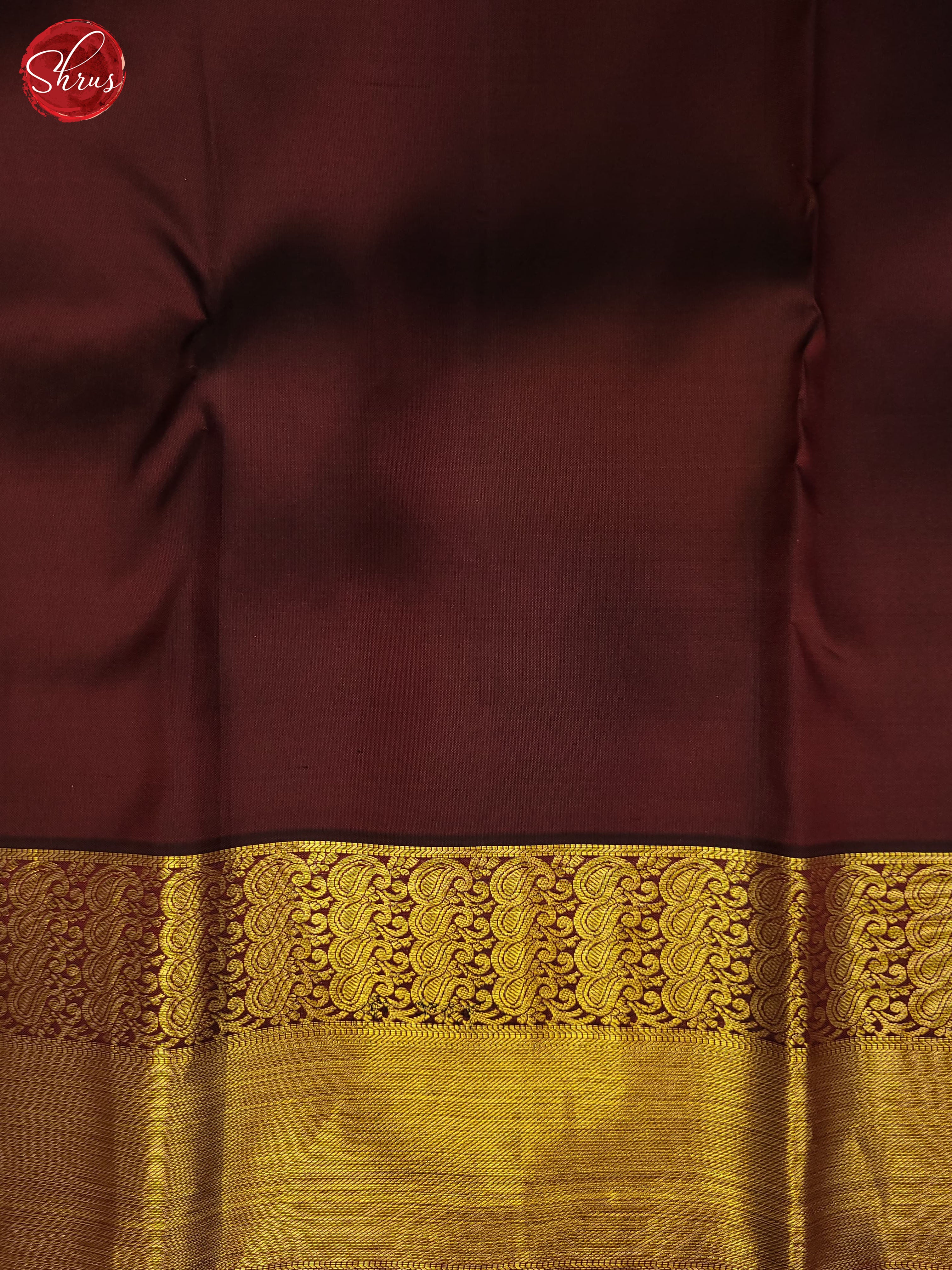 Pink and Brown -Kanchipuram Silk Saree - Shop on ShrusEternity.com