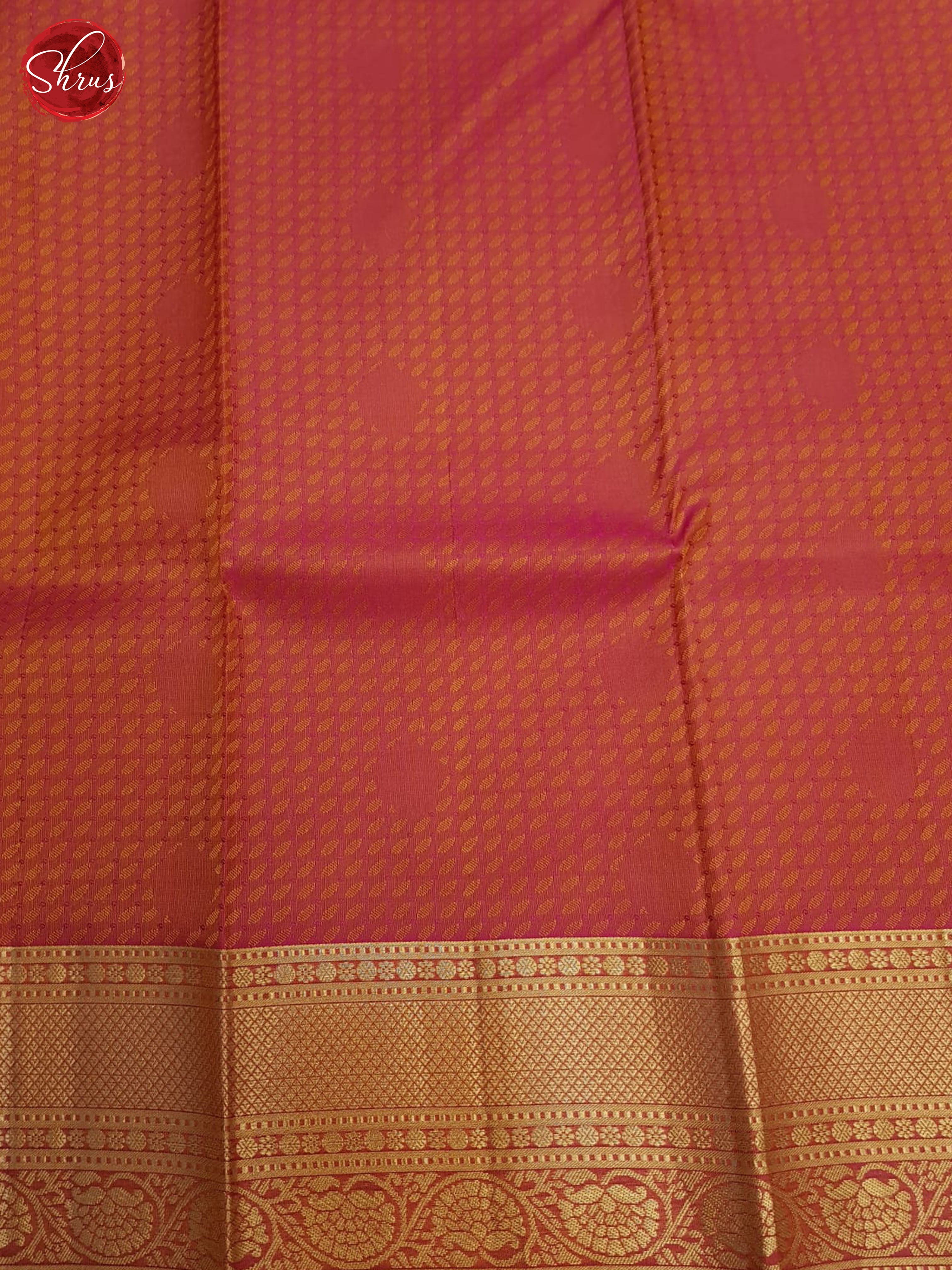 Yellow & Pink-Kanchipuram Silk saree - Shop on ShrusEternity.com