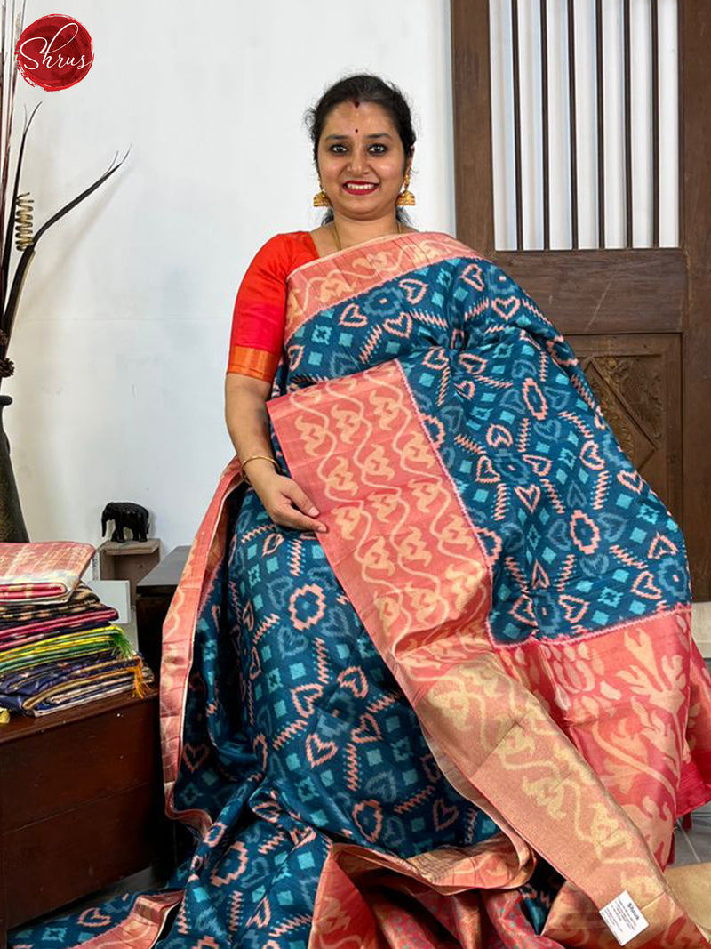 Grey colour Uppada Soft Silk all over Pochampally design sarees –  Celebrites World